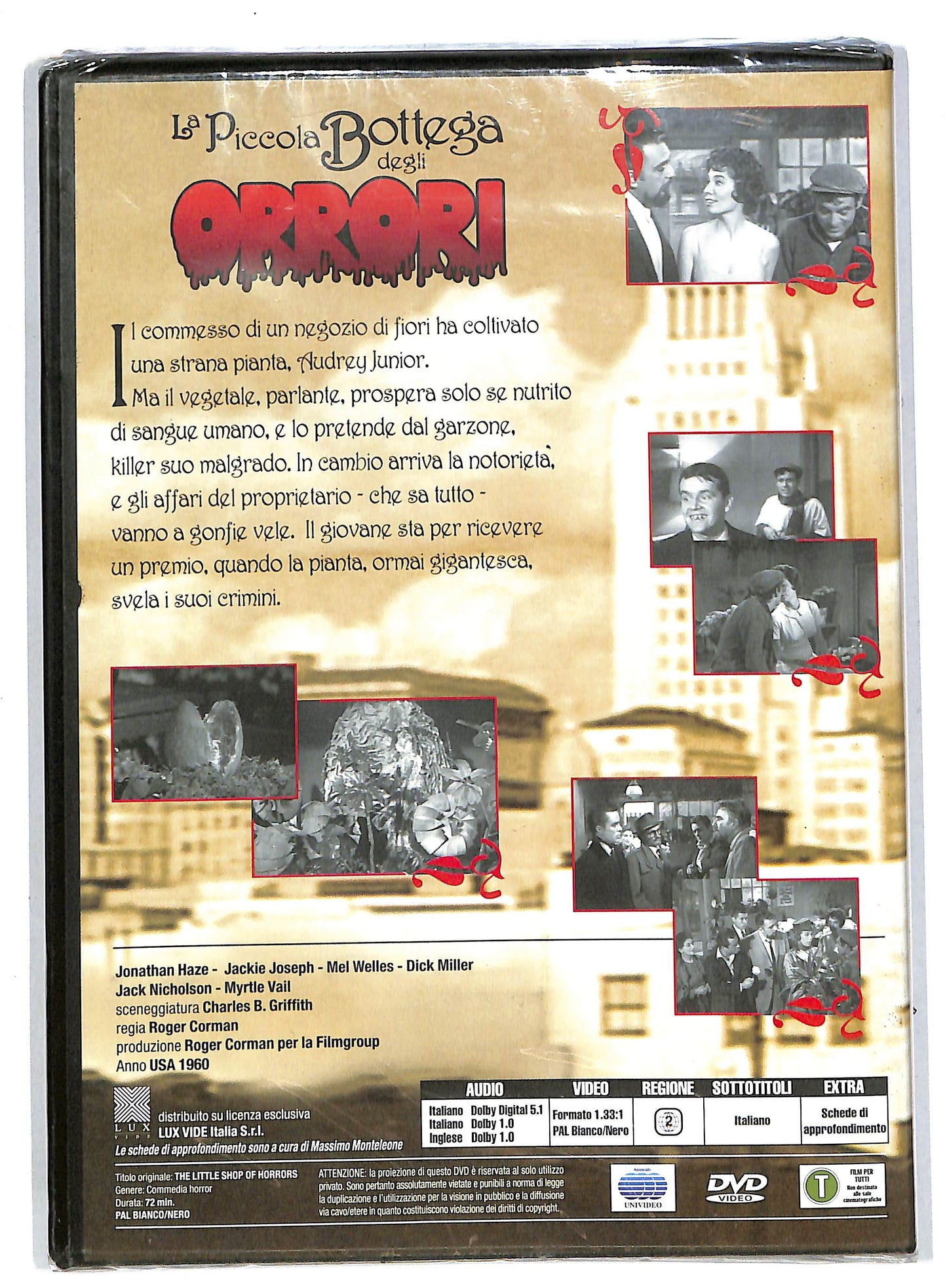 EBOND La piccola bottega degli orrori EDITORIALE DVD DB555435