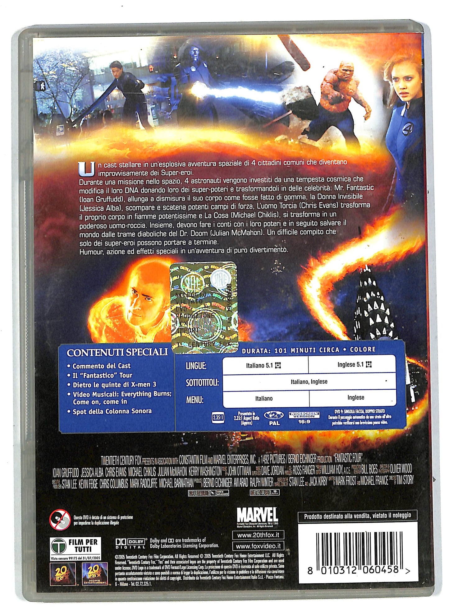 EBOND I Fantastici 4  DVD DB555456