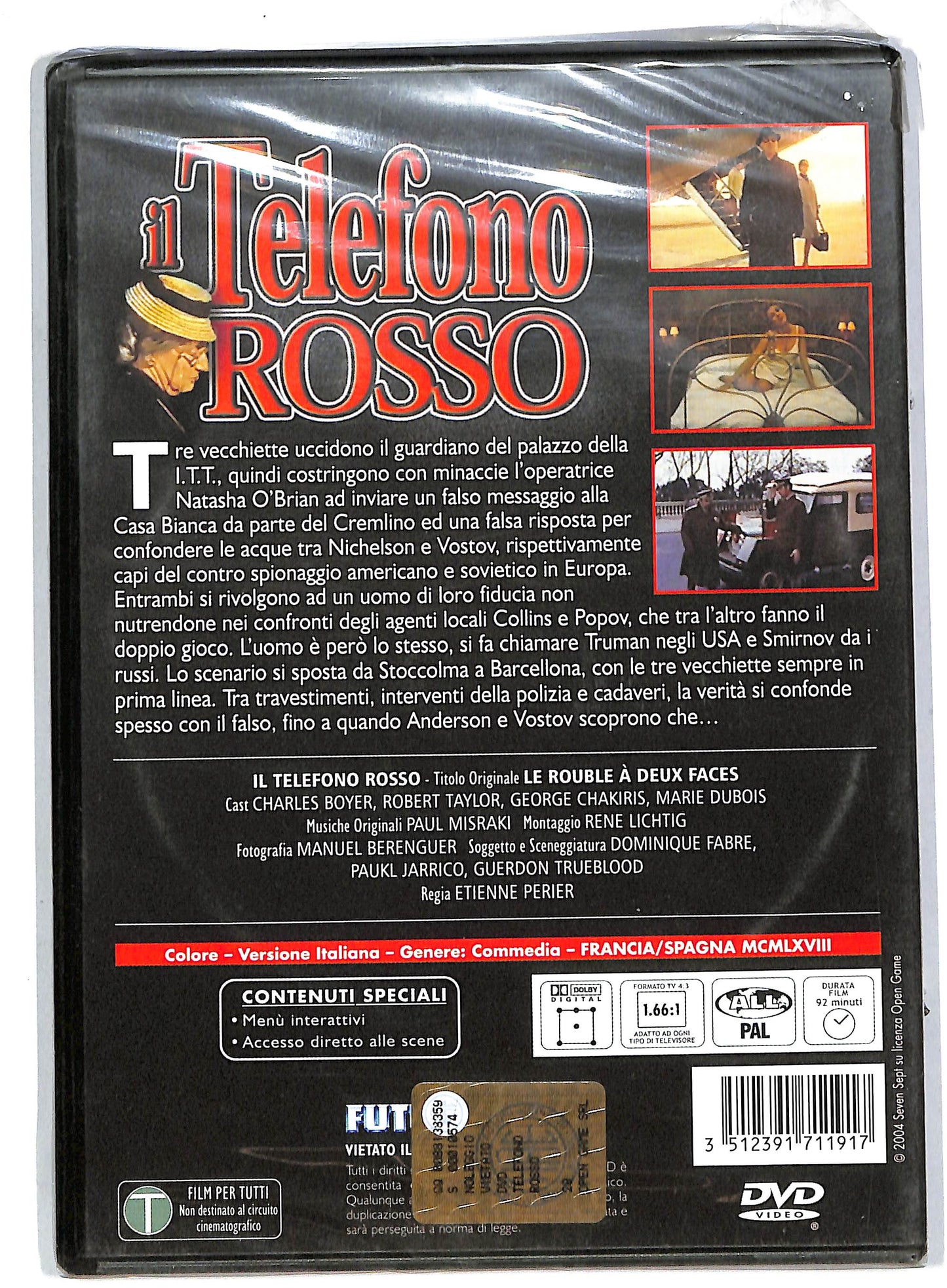 EBOND Il telefono rosso DVD DB555644