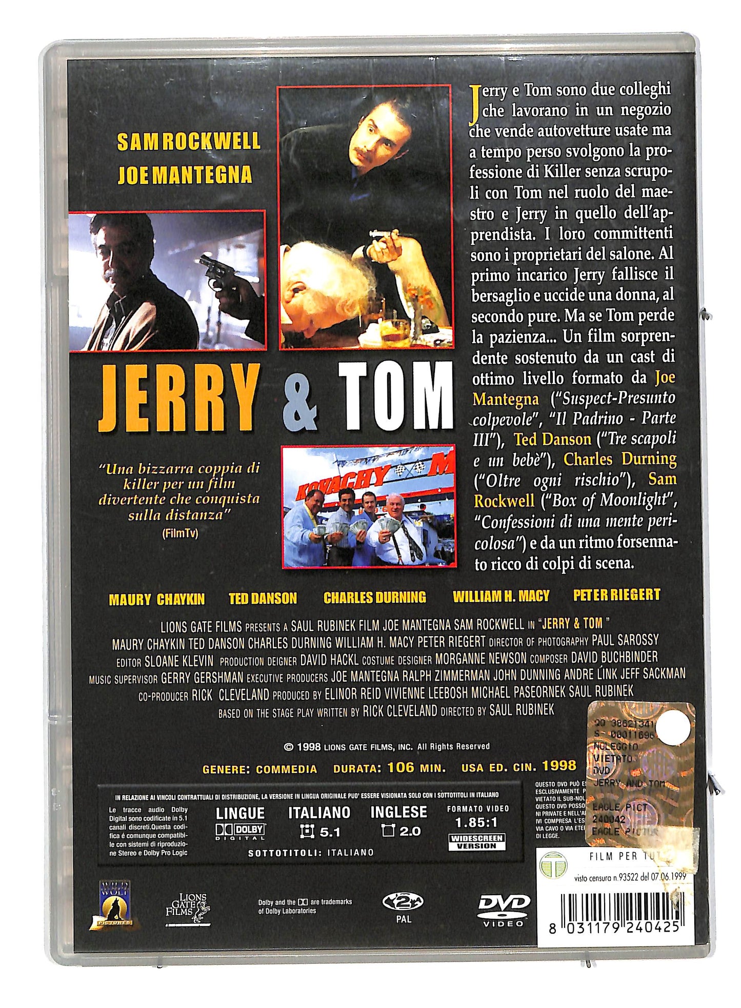EBOND Jerry e tom SLIMCASE DVD DB556420