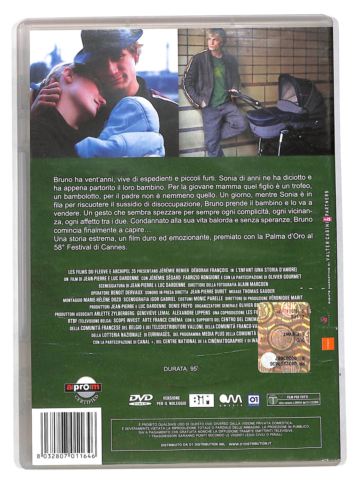EBOND L'Enfant - Una storia d'amore NOLEGGIO DVD DB556429