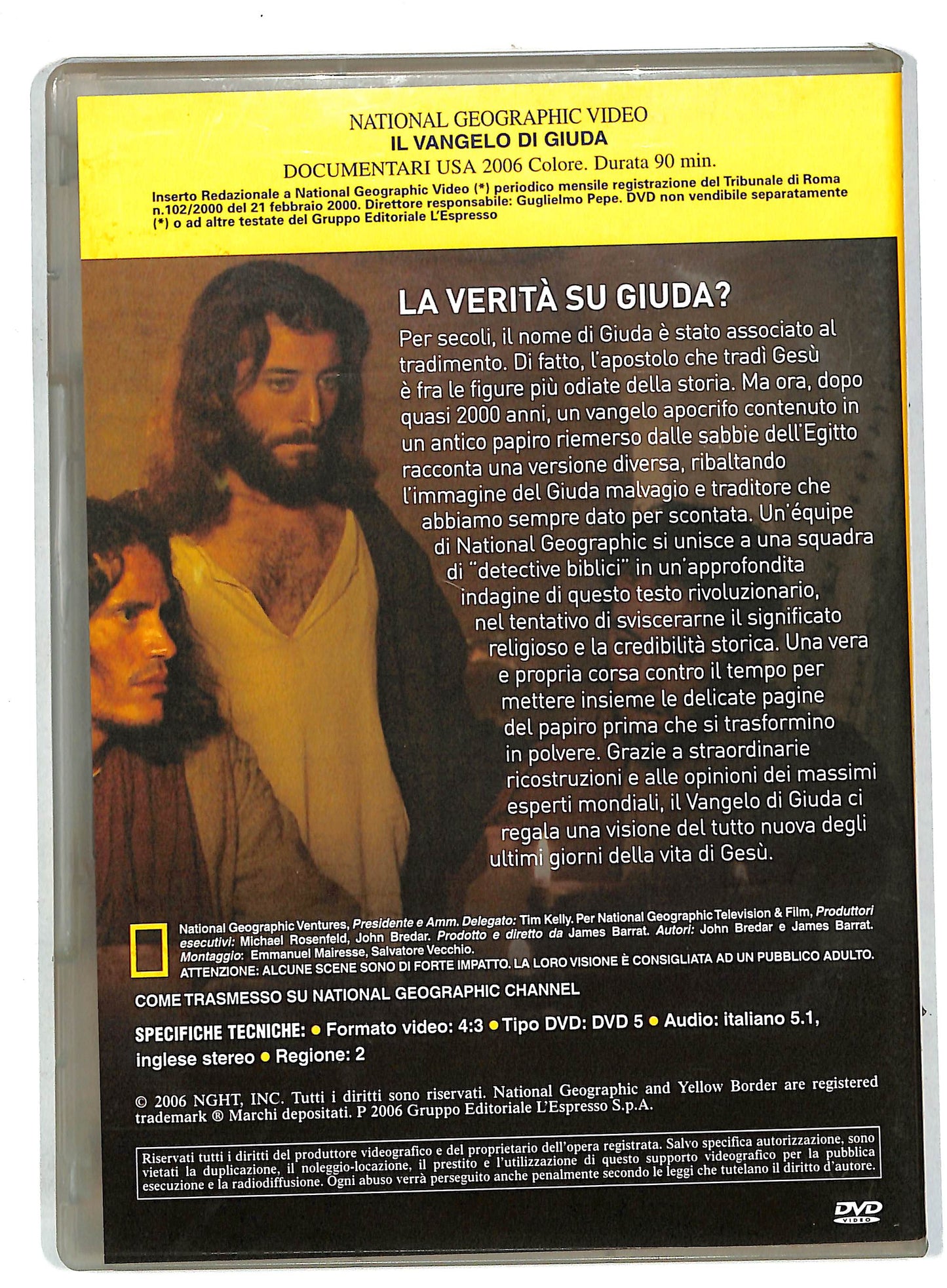 EBOND National Geographic Vol 40 Il vangelo di Giuda EDITORIALE  DVD DB556638