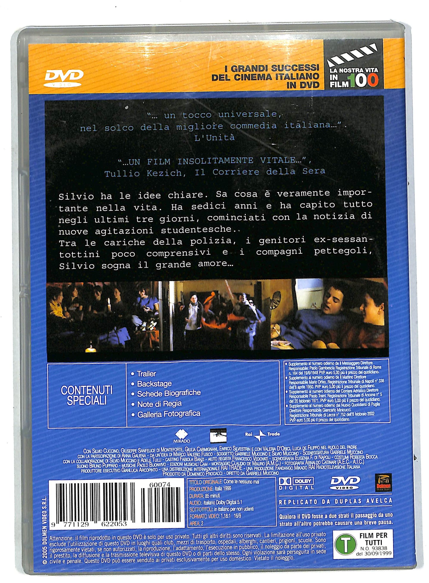 EBOND Come Te Nessuno Mai EDITORIALE DVD DB556653
