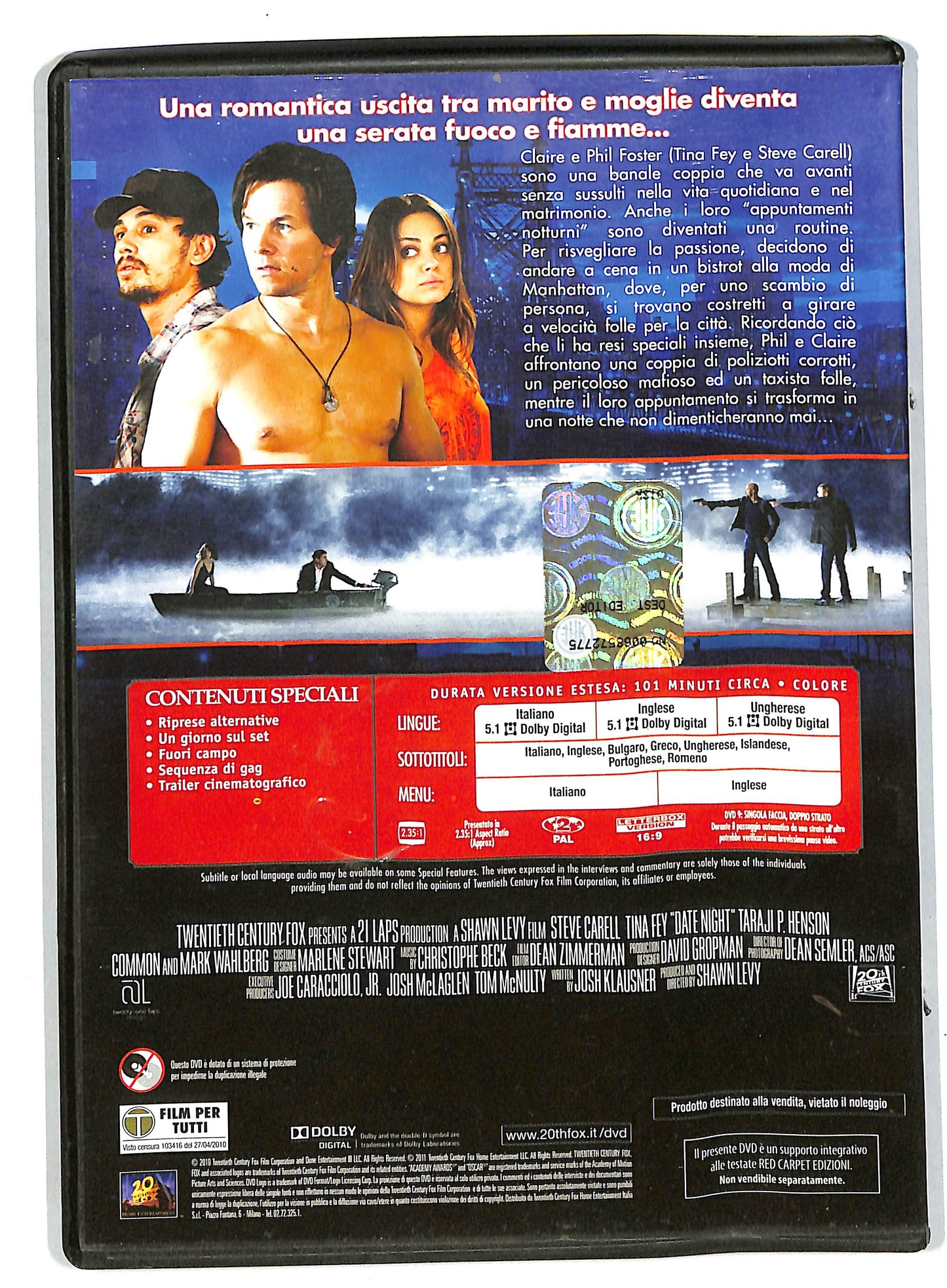EBOND Notte folle a Manhattan EDITORIALE DVD DB556923