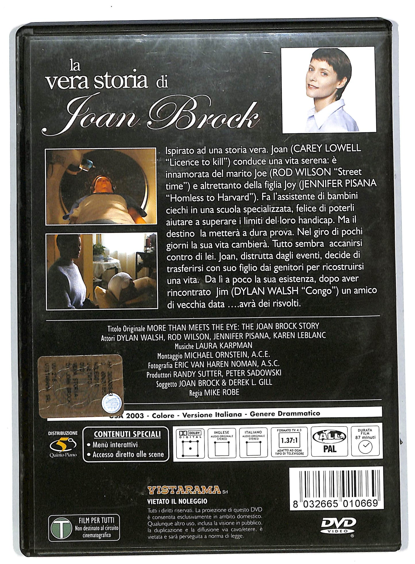 EBOND La vera storia di joan brock DVD DB556951