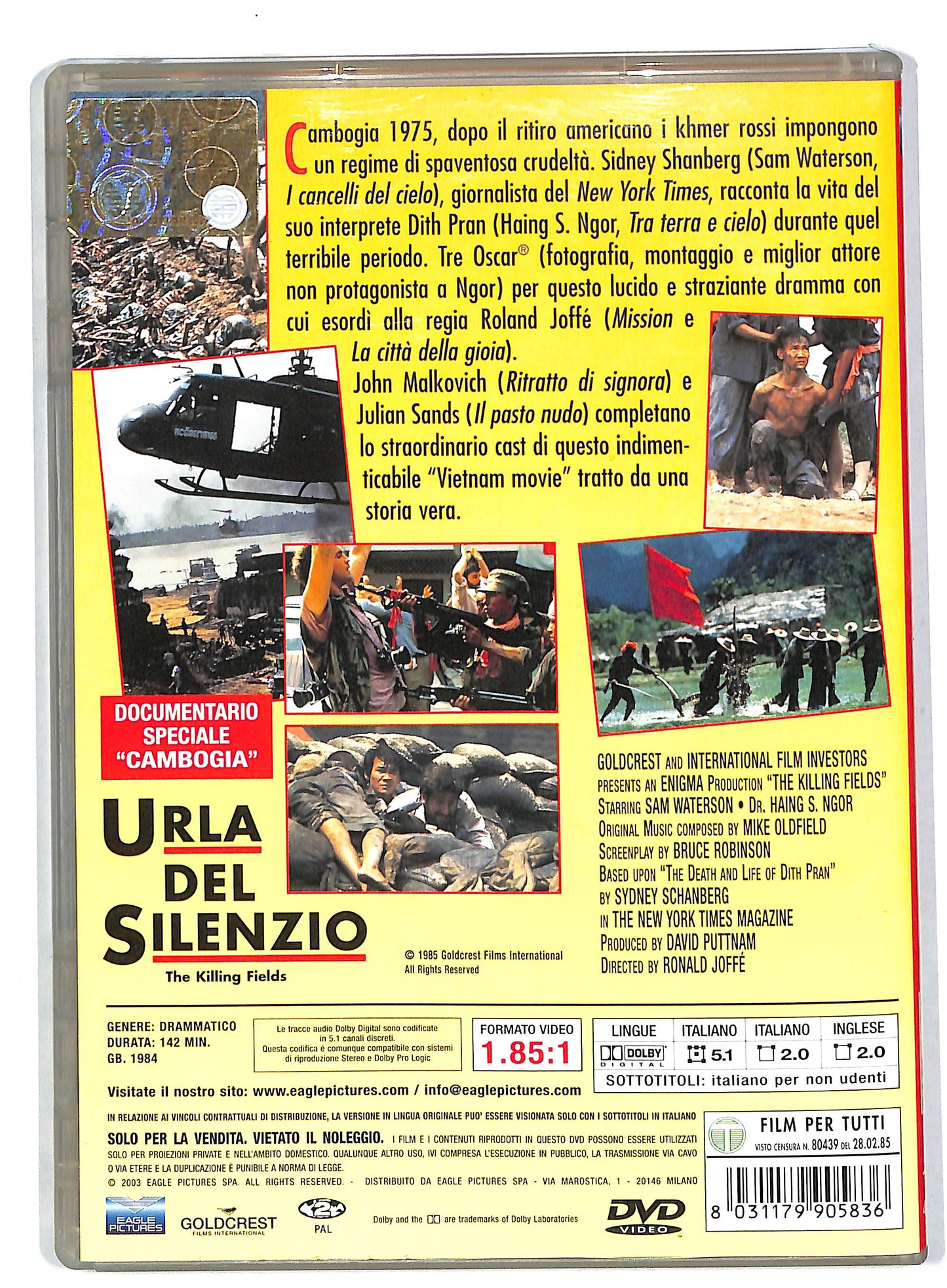 EBOND Urla del silenzio DVD DB556960