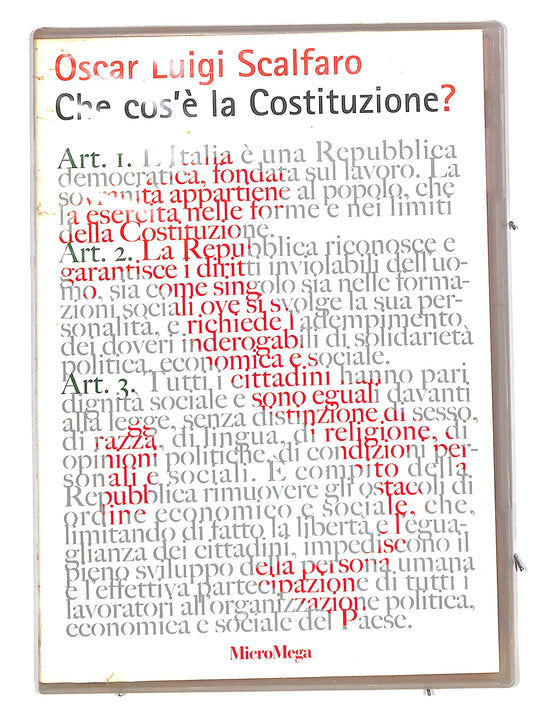 EBOND Che cos'e la costituzione - Oscar luigi scalf SLIM EDITORIALE DVD DB557141