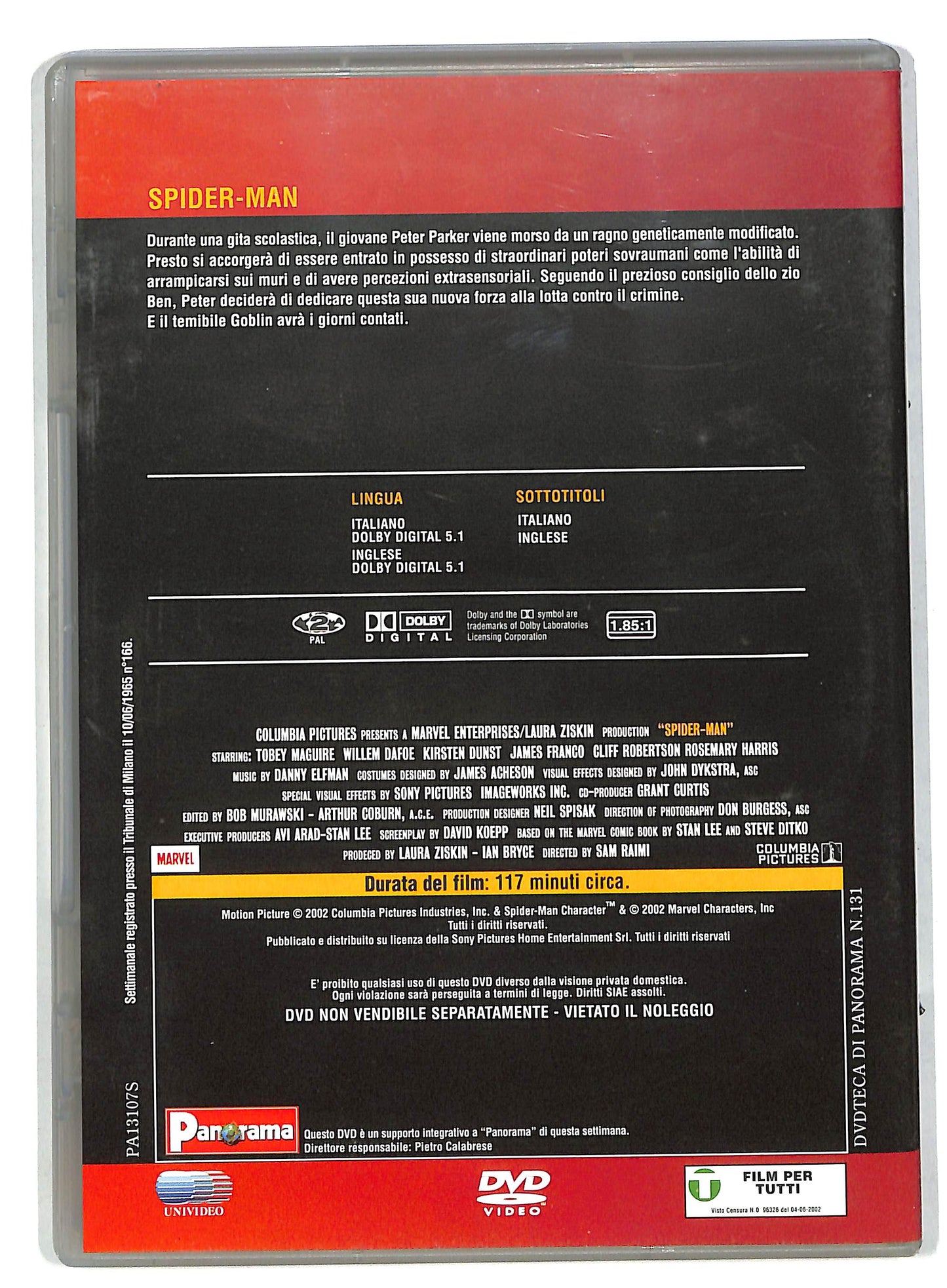 EBOND Spider Man EDITORIALE DVD DB557841