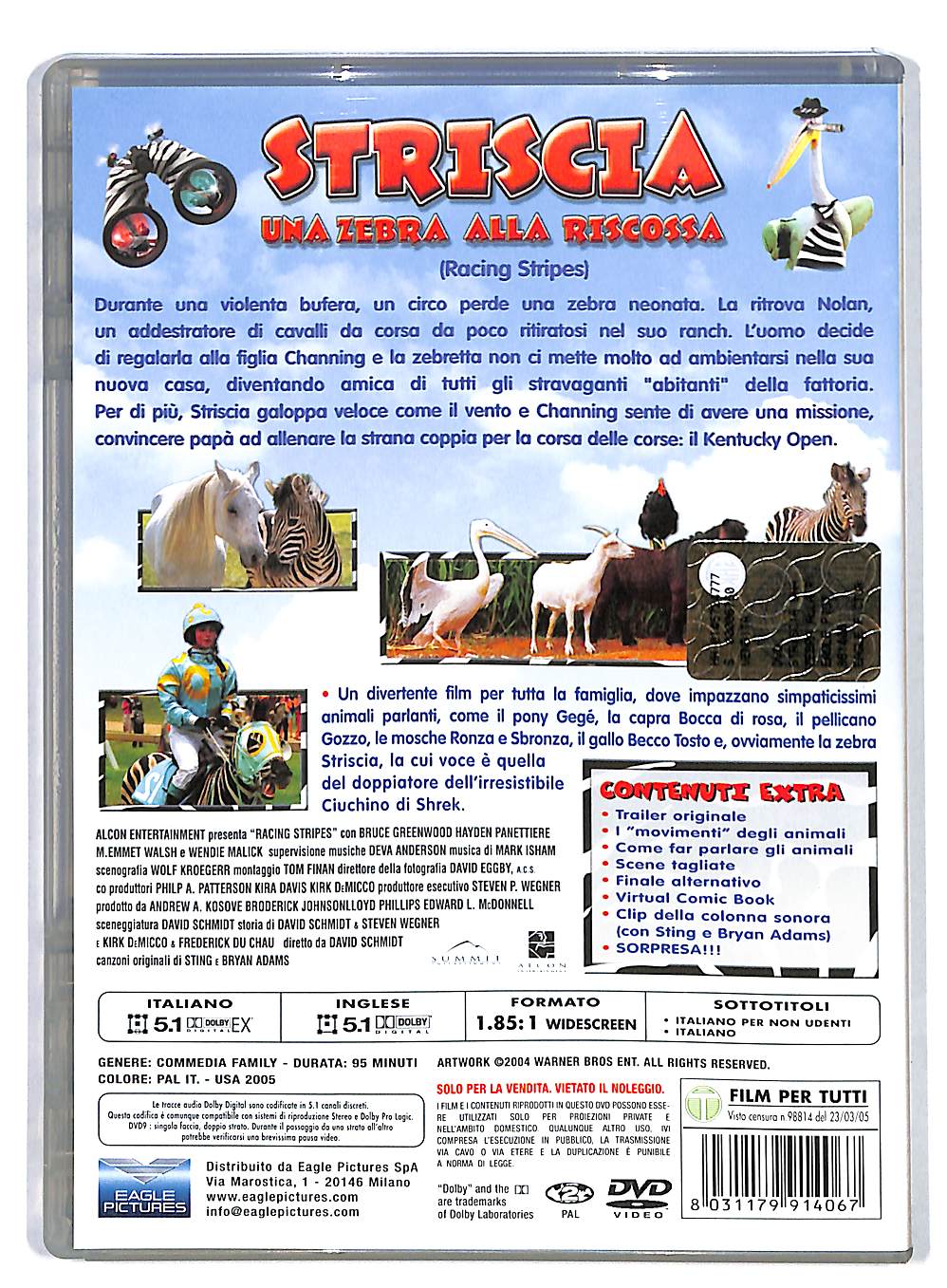 EBOND Striscia, una zebra alla riscossa DVD DB558149