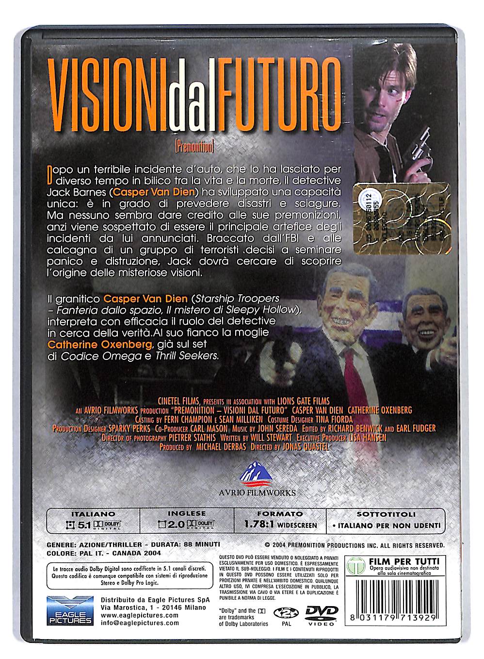 EBOND Visioni dal futuro DVD DB558152