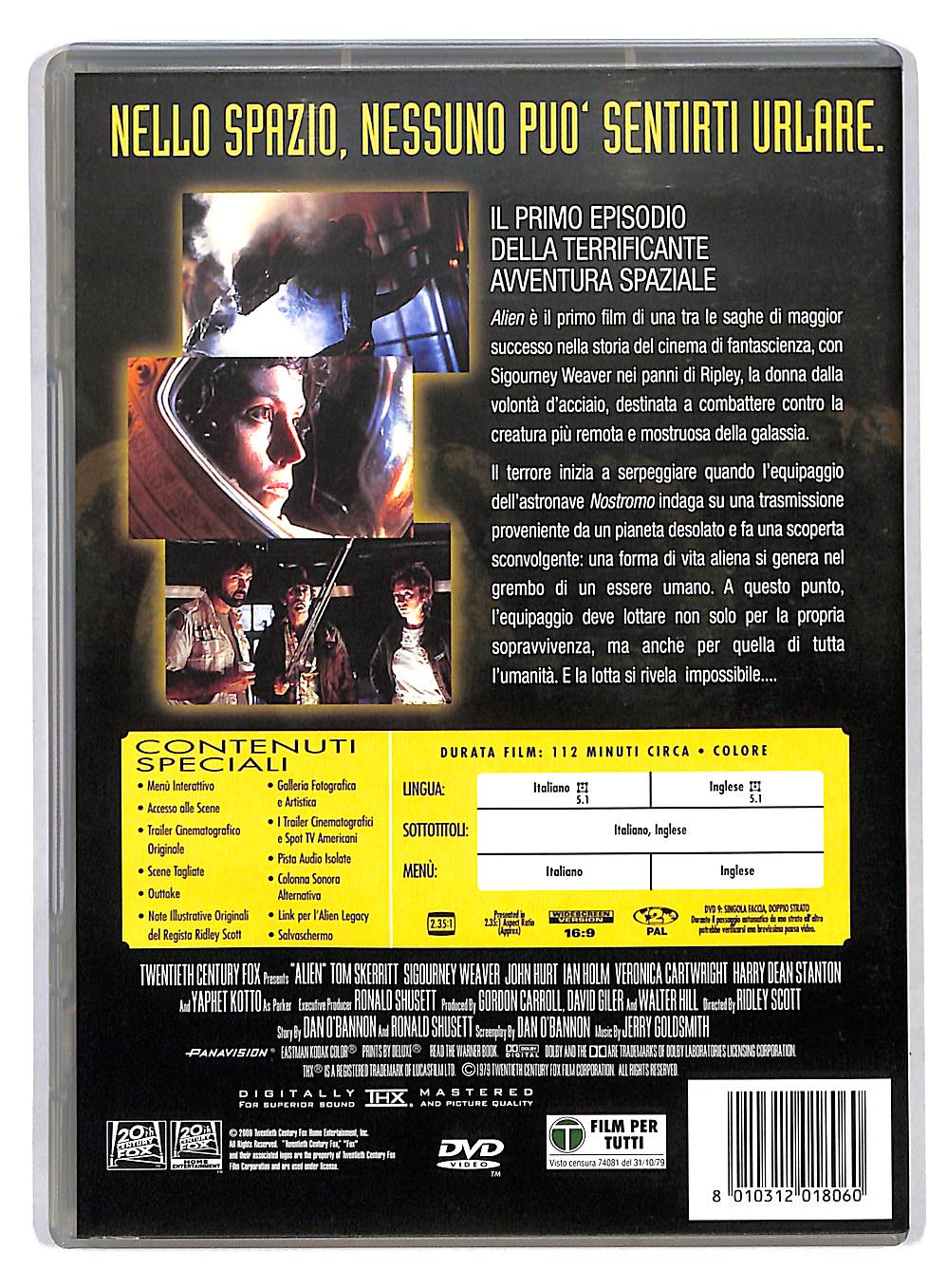 EBOND Alien (edizione del 20° anniversario) DVD DB558616