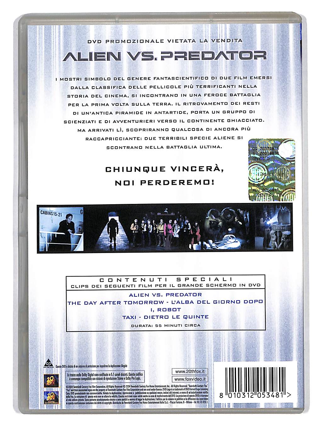 EBOND Alien Vs Predator (dietro Le Quinte) DVD DB558620