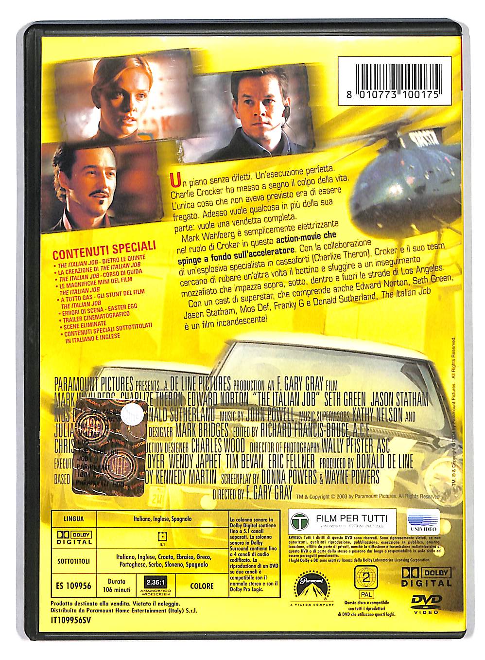 EBOND The Italian Job DVD DB558627