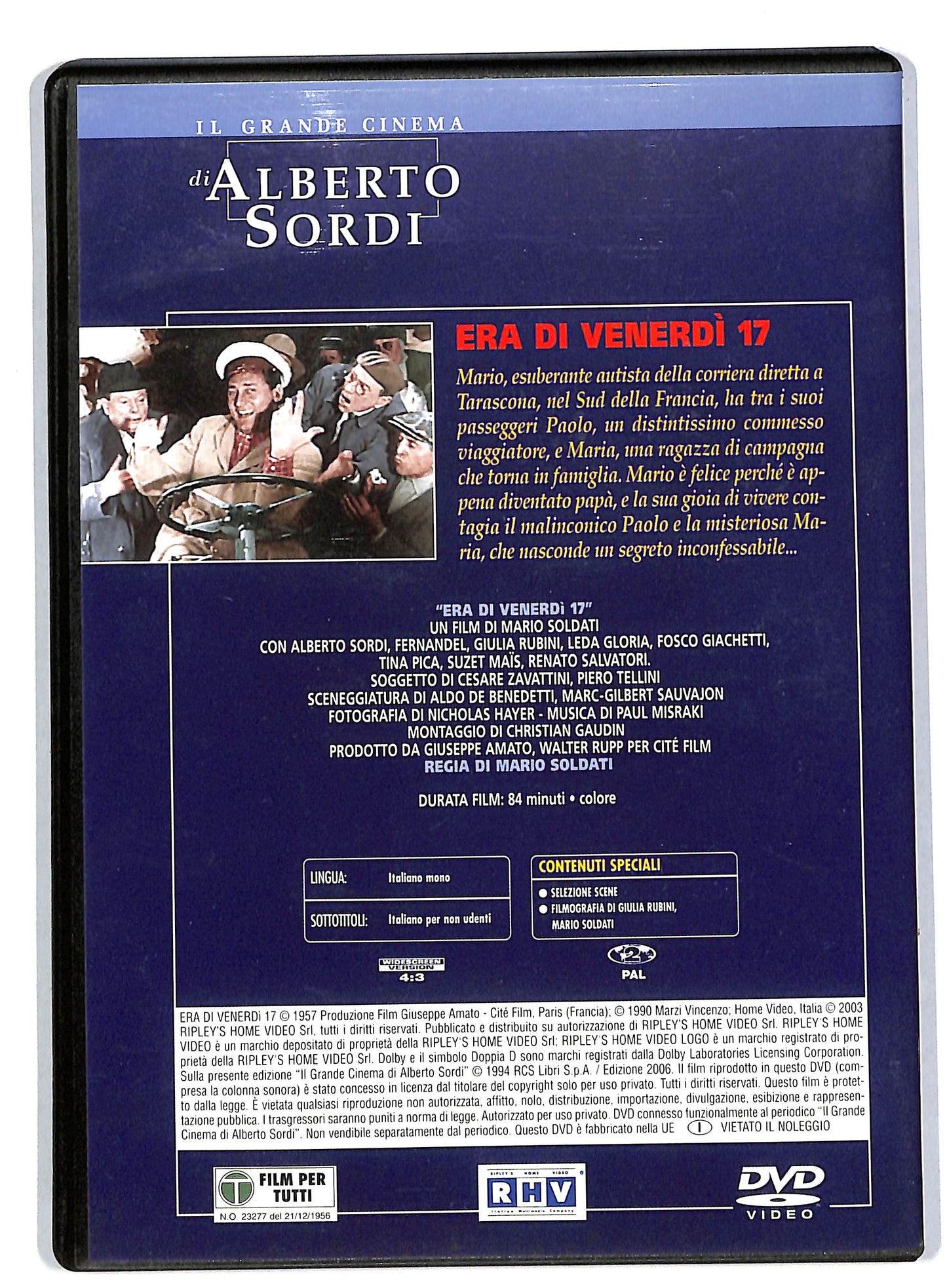 EBOND Era di venerdi 17  EDITORIALE DVD DB559027
