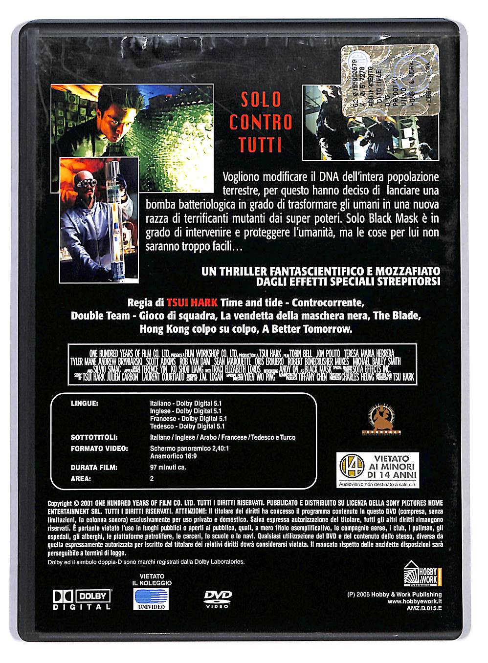 EBOND Black Mask 2  EDITORIALE DVD DB559310