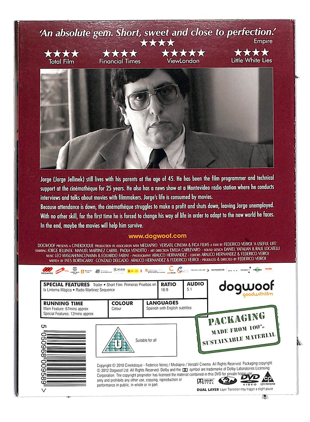 EBOND A Useful Life La Vida util  DIGIPACK DVD DB559316