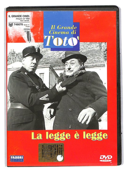 EBOND La legge e legge EDITORIALE DVD DB559537