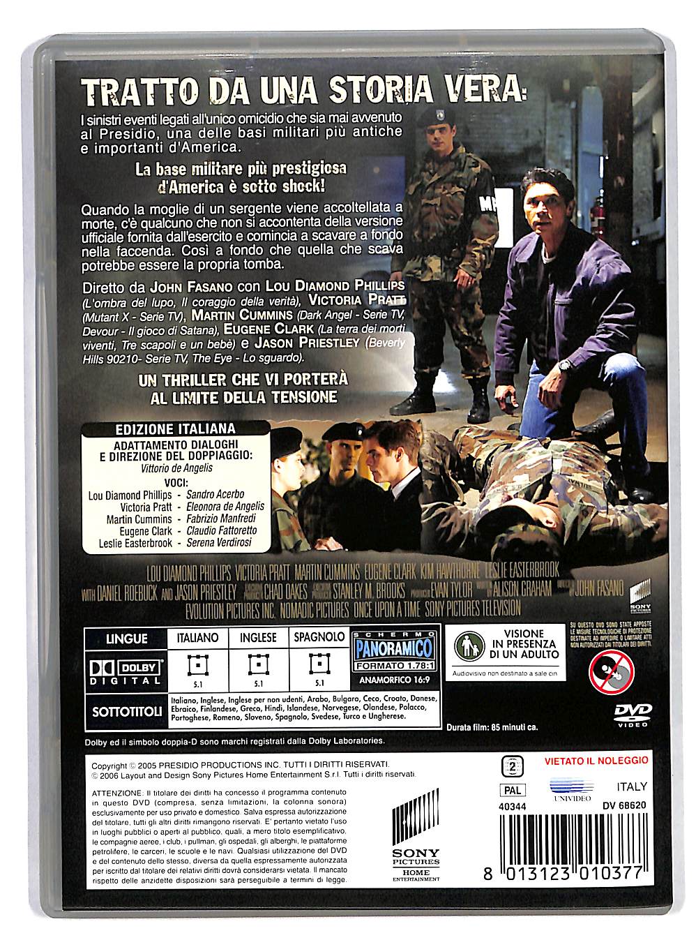 EBOND Assassinio al Presidio  DVD DB559809
