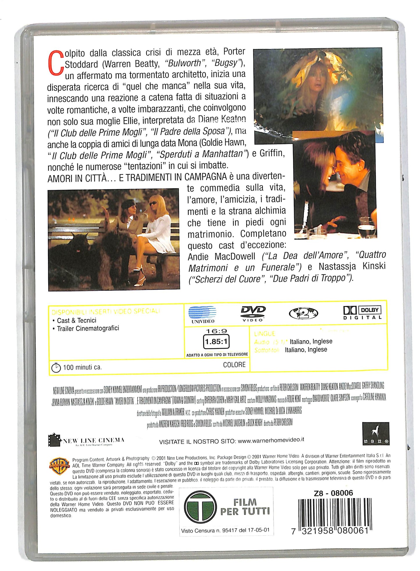 EBOND Amori in citta... e tradimenti in campagna DVD DB560149