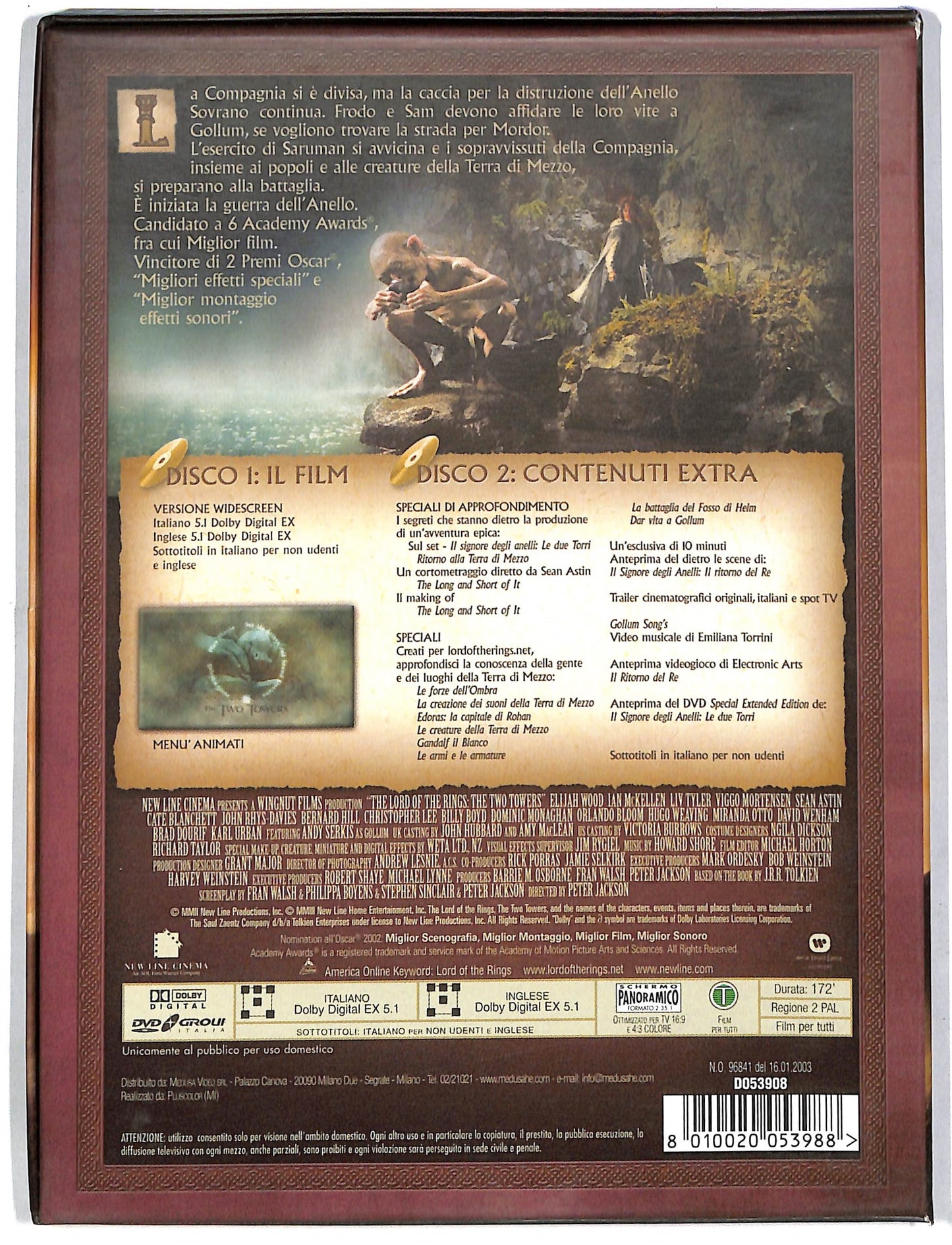 EBOND Il Signore digli Anelli - Le due torri DVD DB560152