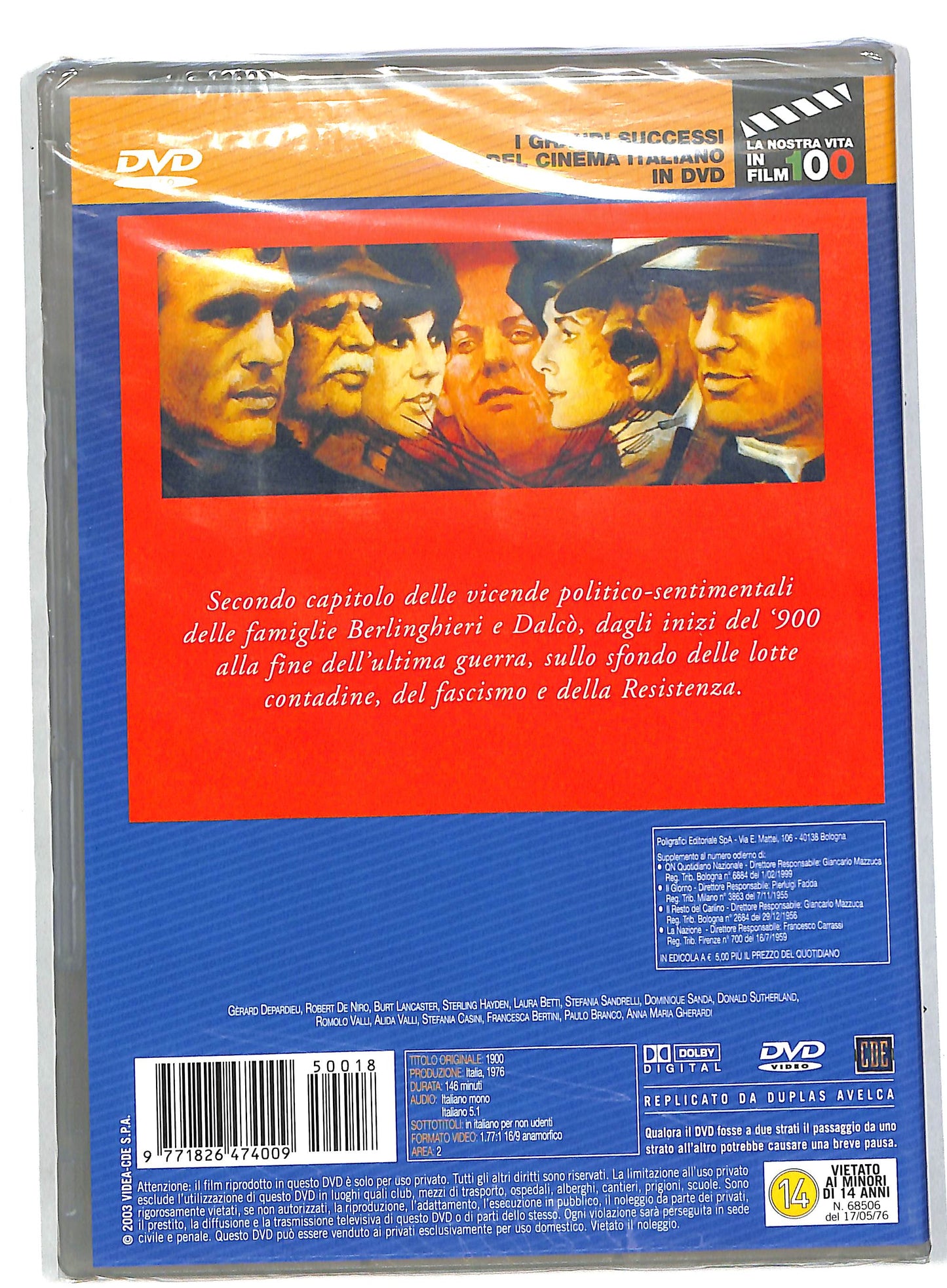 EBOND Novecento - Atto II EDITORIALE DVD DB560156