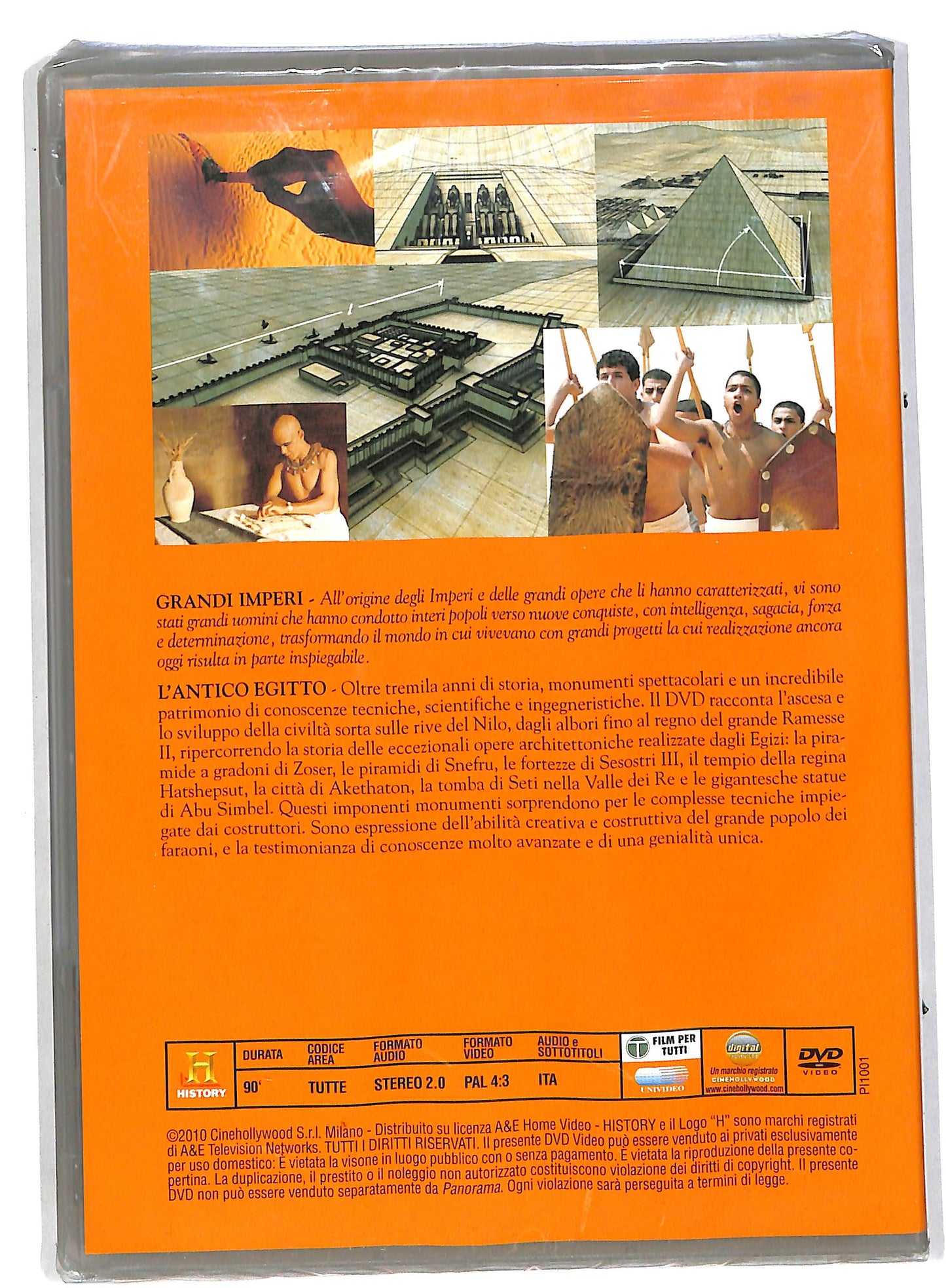 EBOND I grandi imperi della storia - antico egitto vol 1 EDITORIALE DVD DB560423