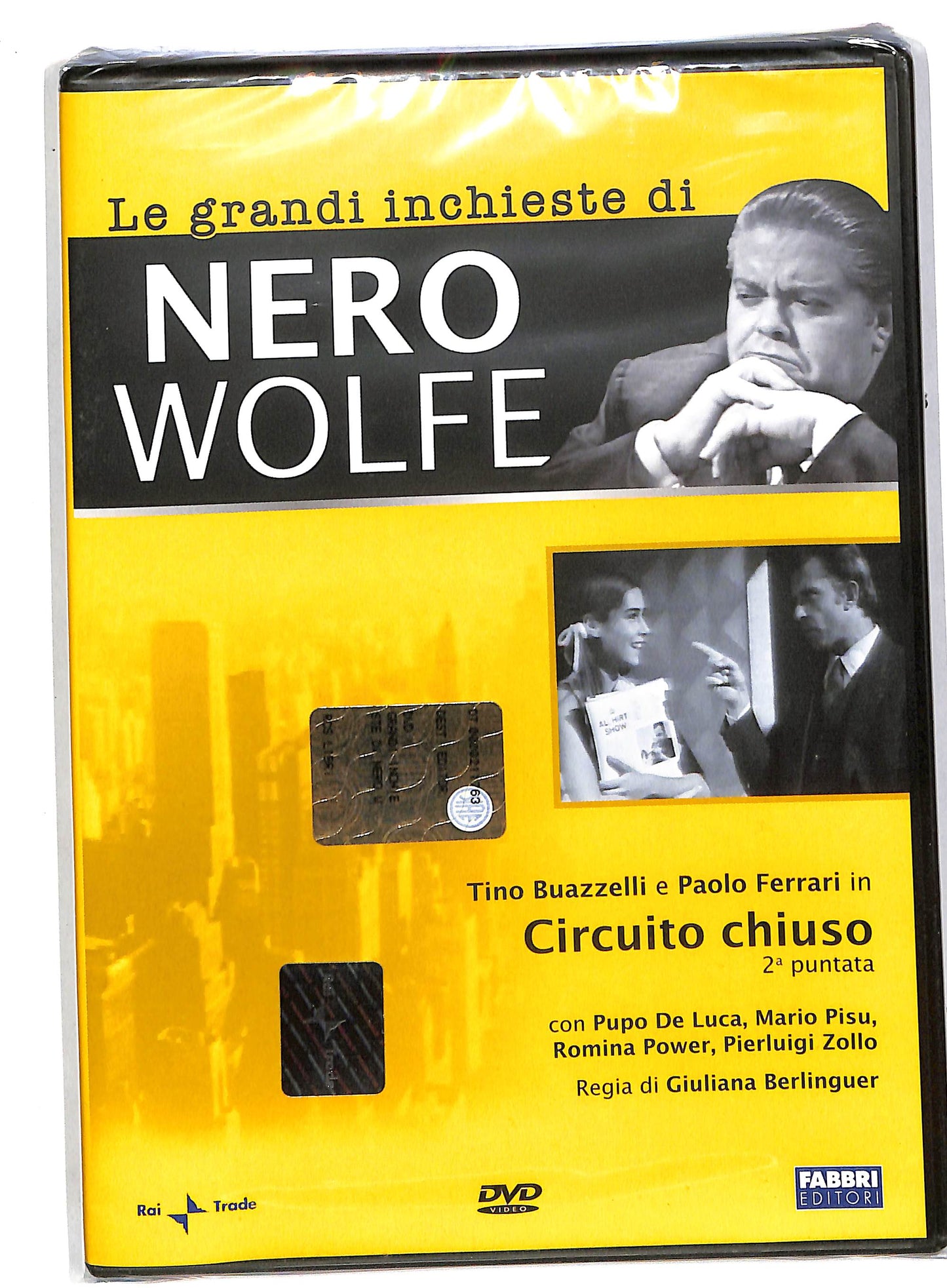 EBOND Nero wolfe - circuito chiuso seconda puntata EDITORIALE DVD DB560424