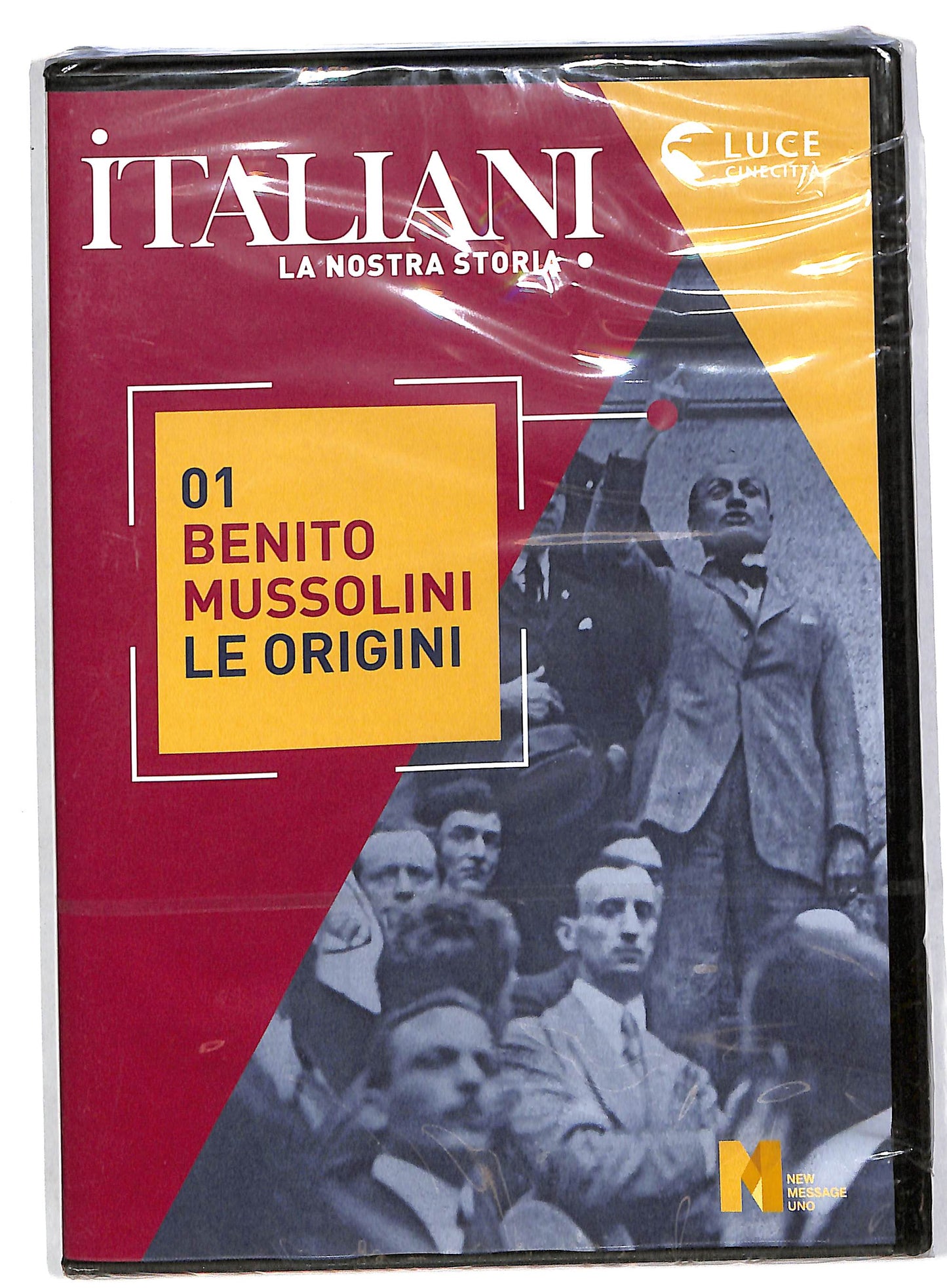 EBOND Benito mussolini le origini 01 - italiani la nostra EDITORIALE DVD DB560434