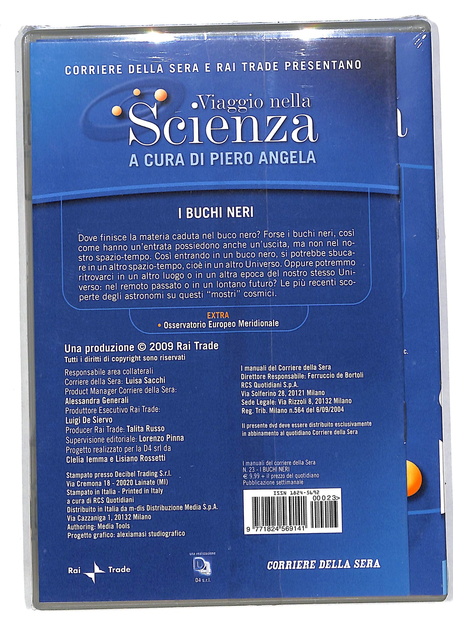 EBOND Viaggio nella scienza 23 - i buchi neri EDITORIALE DVD DB560437