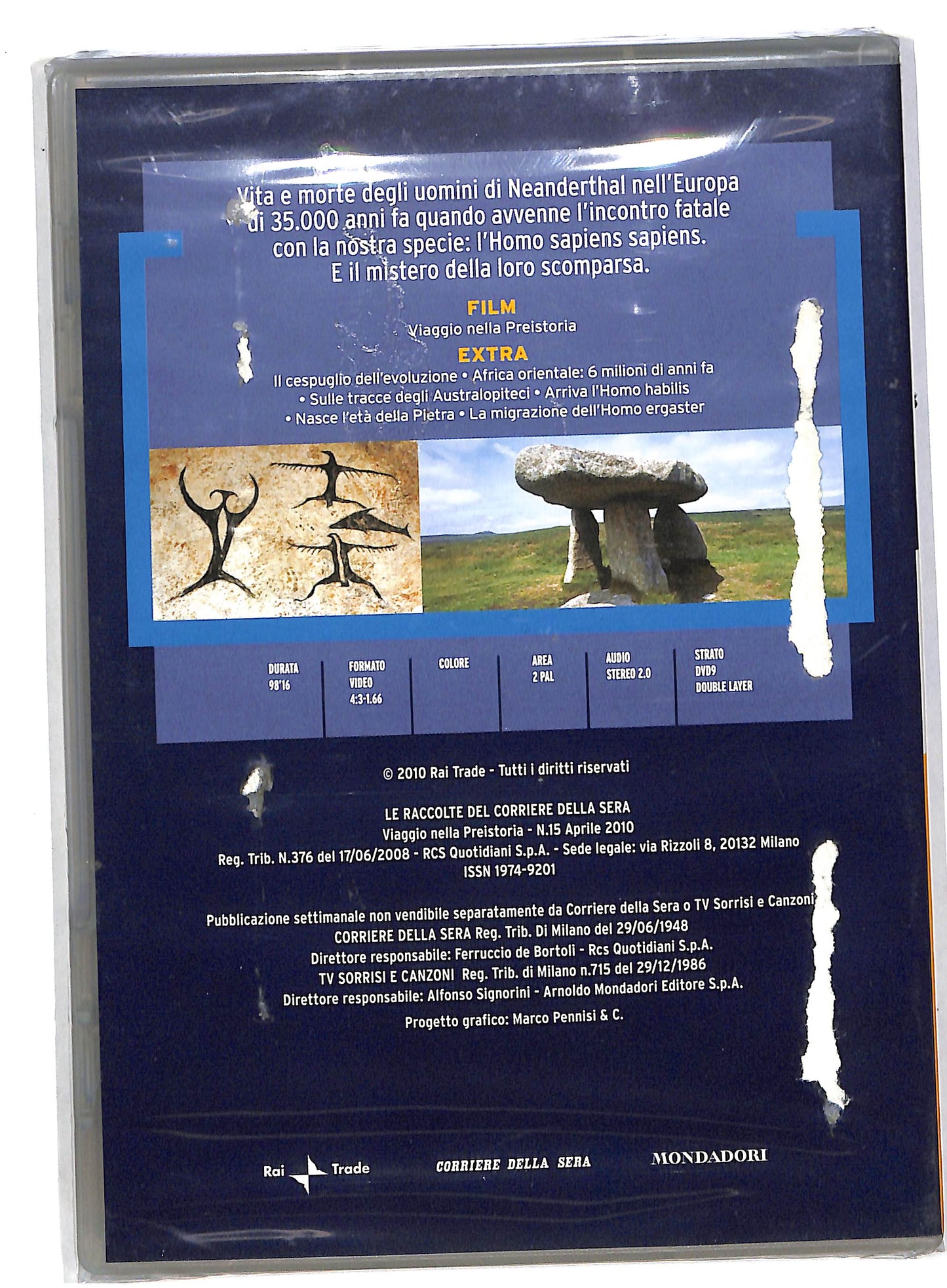 EBOND Viaggio nella preistoria - Piero e Alberto Angela EDITORIALE DVD DB560441