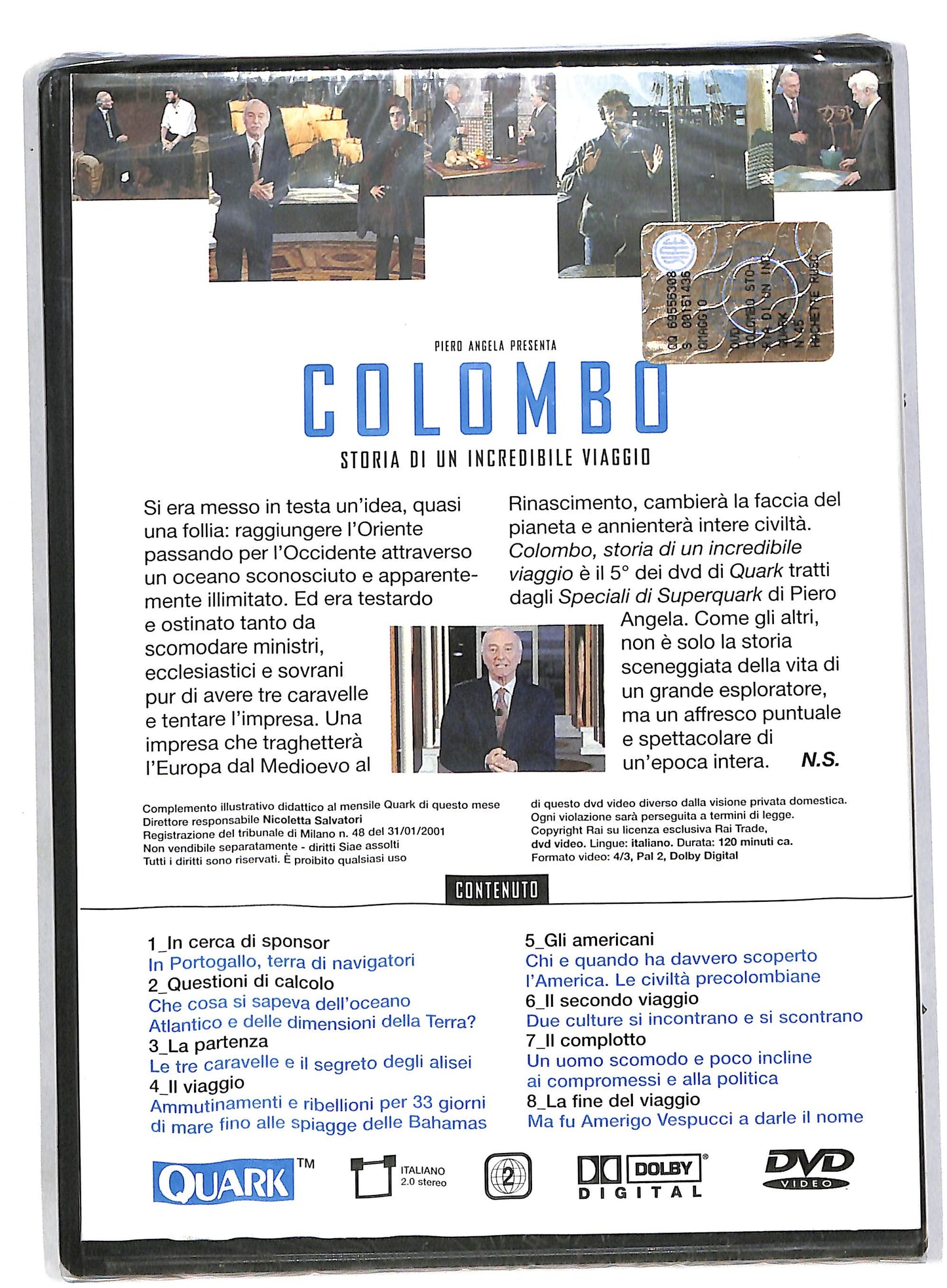 EBOND Cristoforo colombo storia di un incredibile EDITORIALE  DVD DB560444