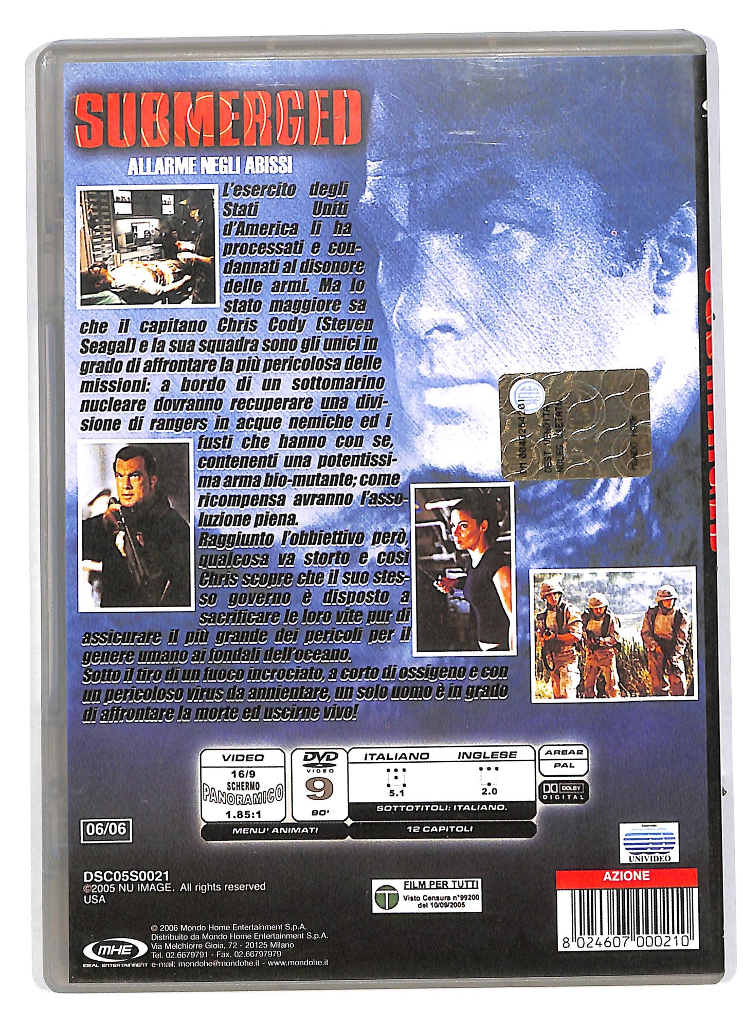 EBOND Submerged - Allarme negli abissi DVD DB560607