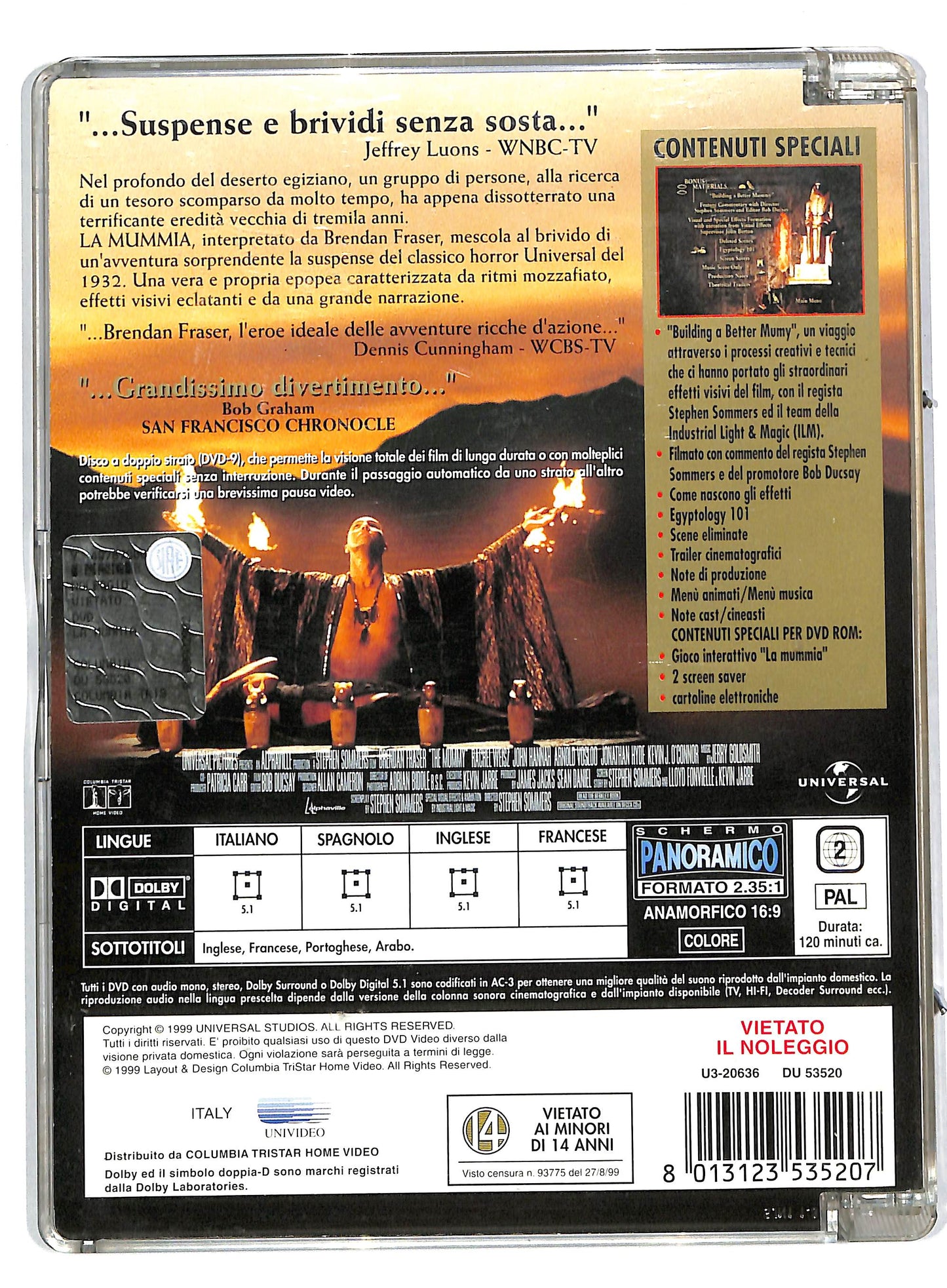 EBOND La Mummia SJB DVD DB560628