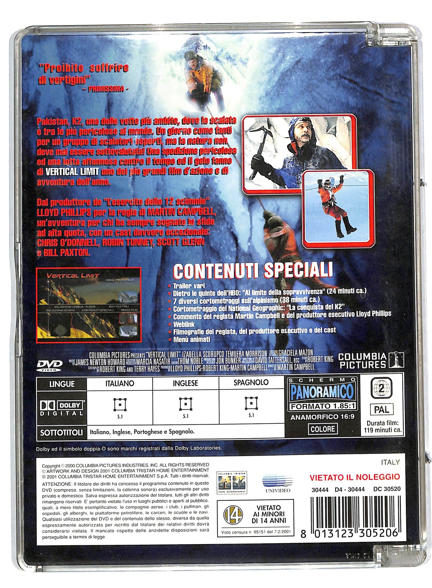 EBOND Vertical limit SJB DVD DB560633