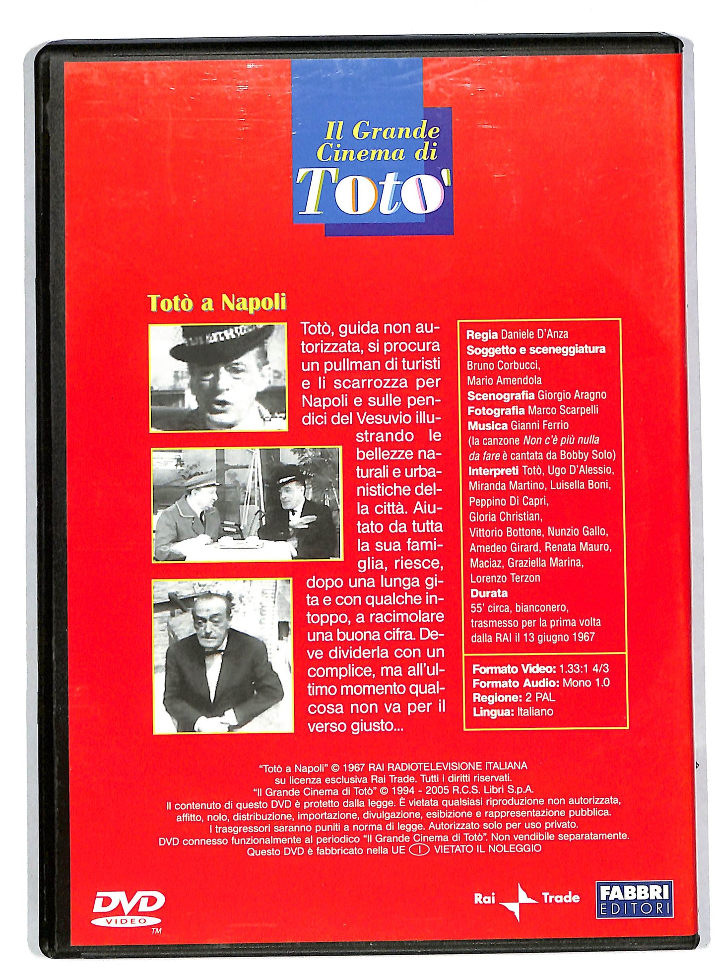 EBOND Toto a Napoli EDITORIALE DVD DB560638