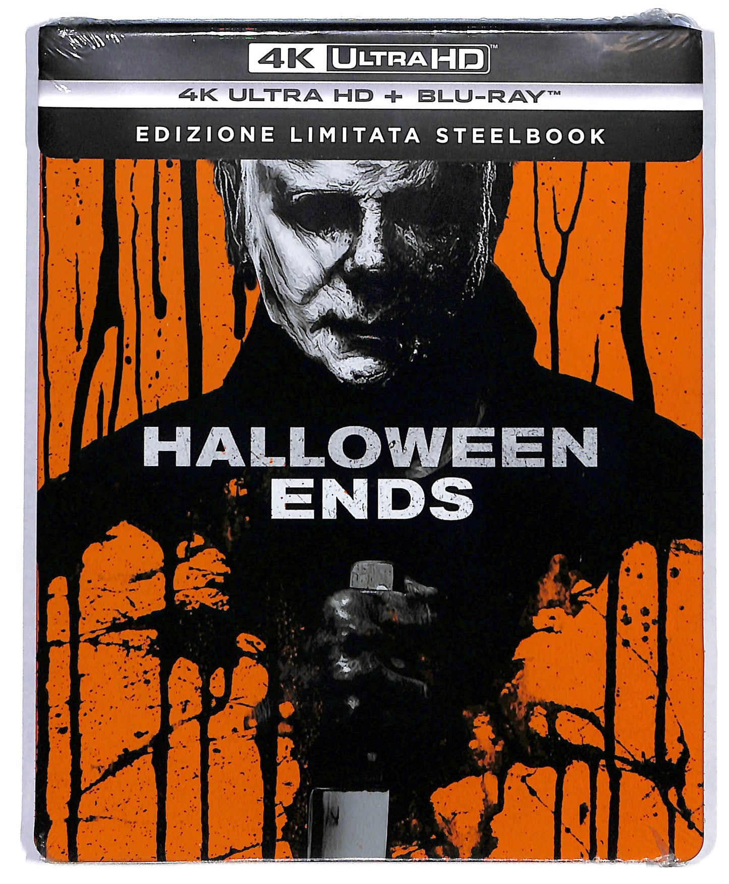EBOND Halloween Ends 4k Ultra HD + BLURAY Steelbook  BLURAY DB560902