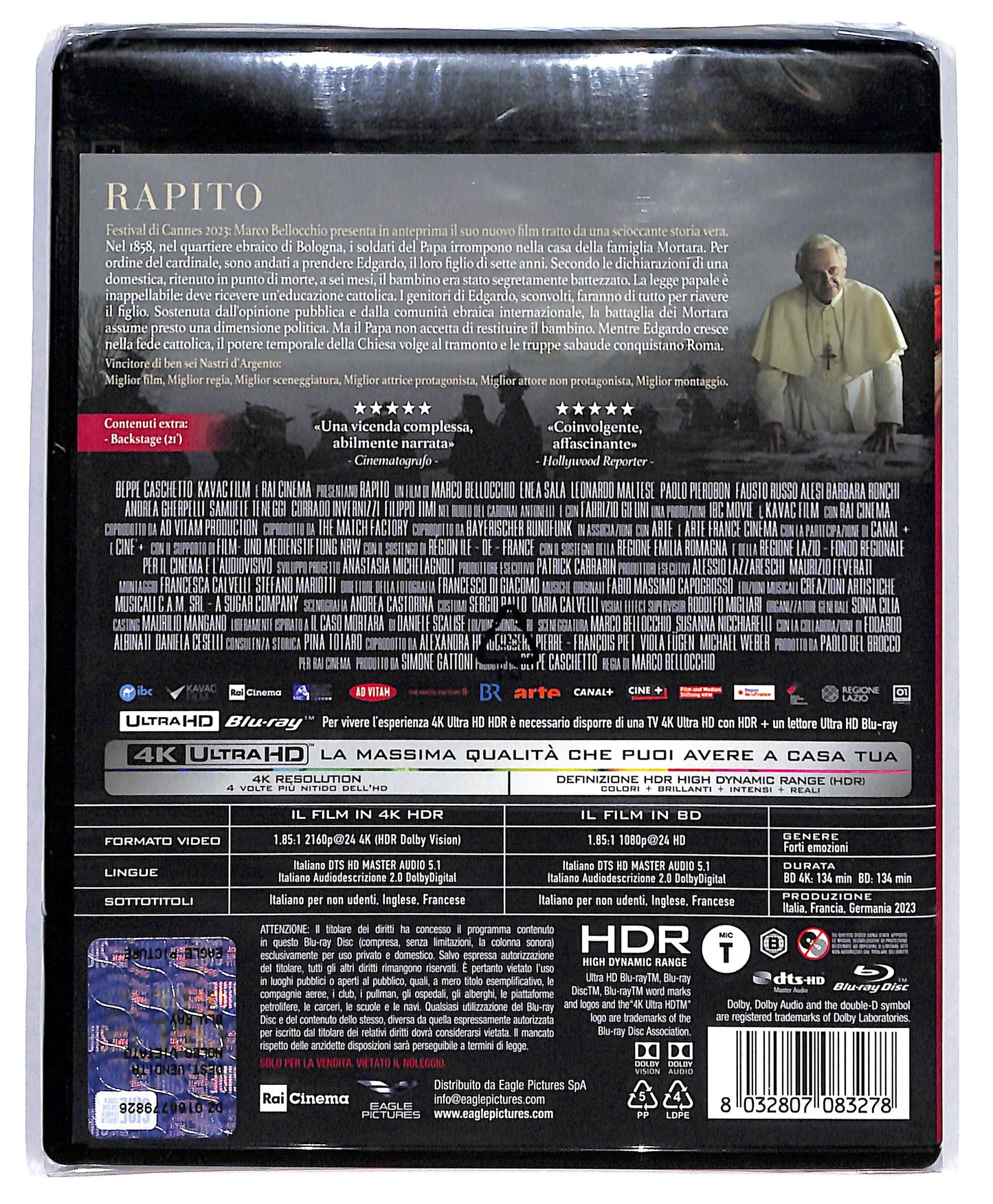 EBOND Rapito 4K Ultra HD + BLURAY  BLURAY DB560903