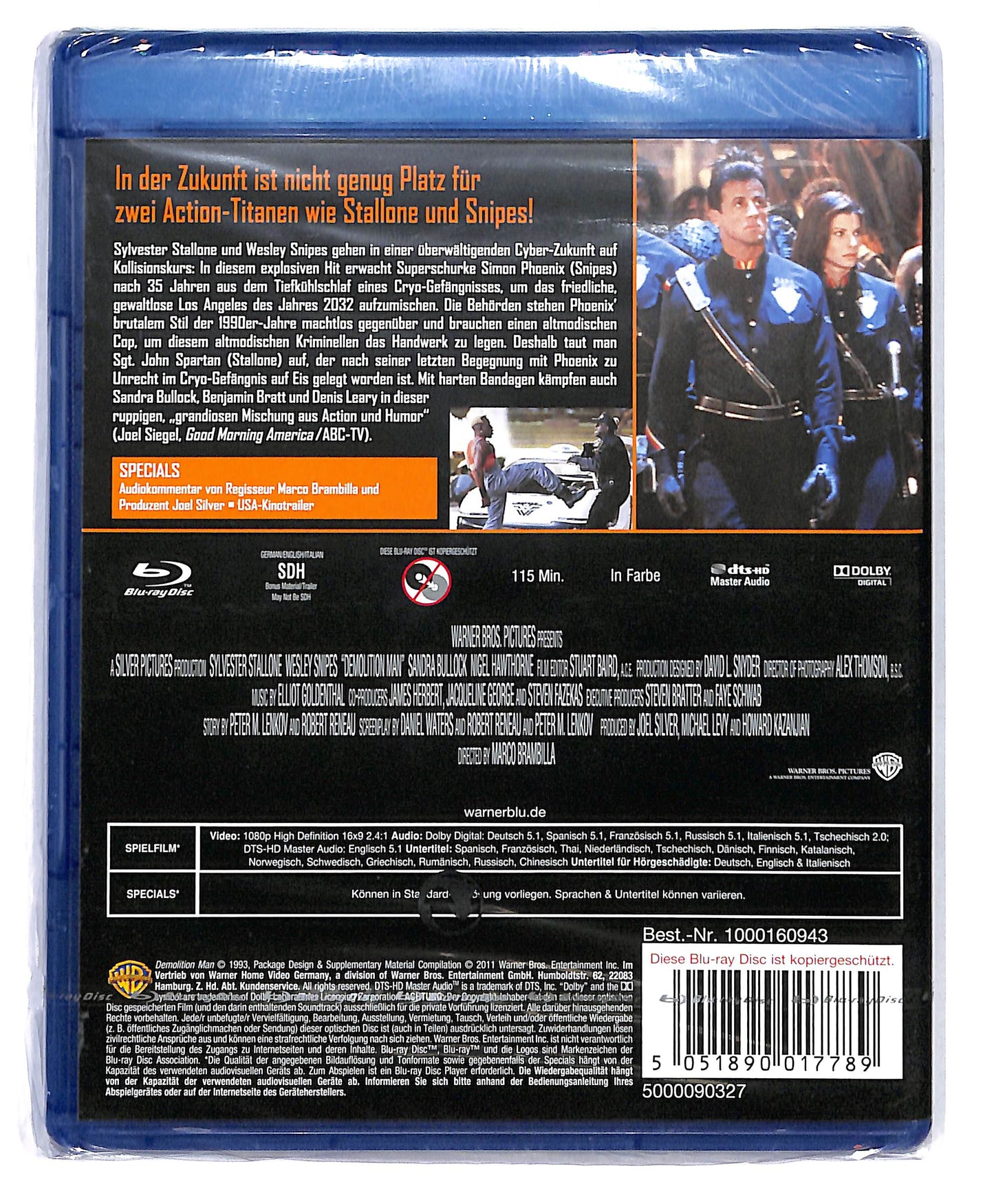 EBOND Demolition Man  BLURAY DB560914