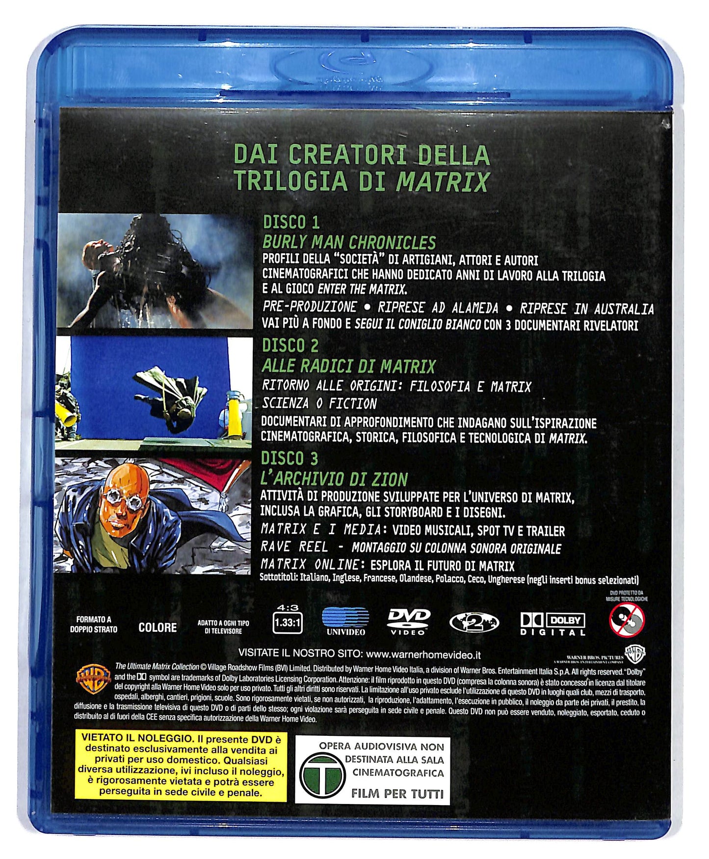 EBOND Matrix Experience Databank In 3 Dischi BLURAY DB560926