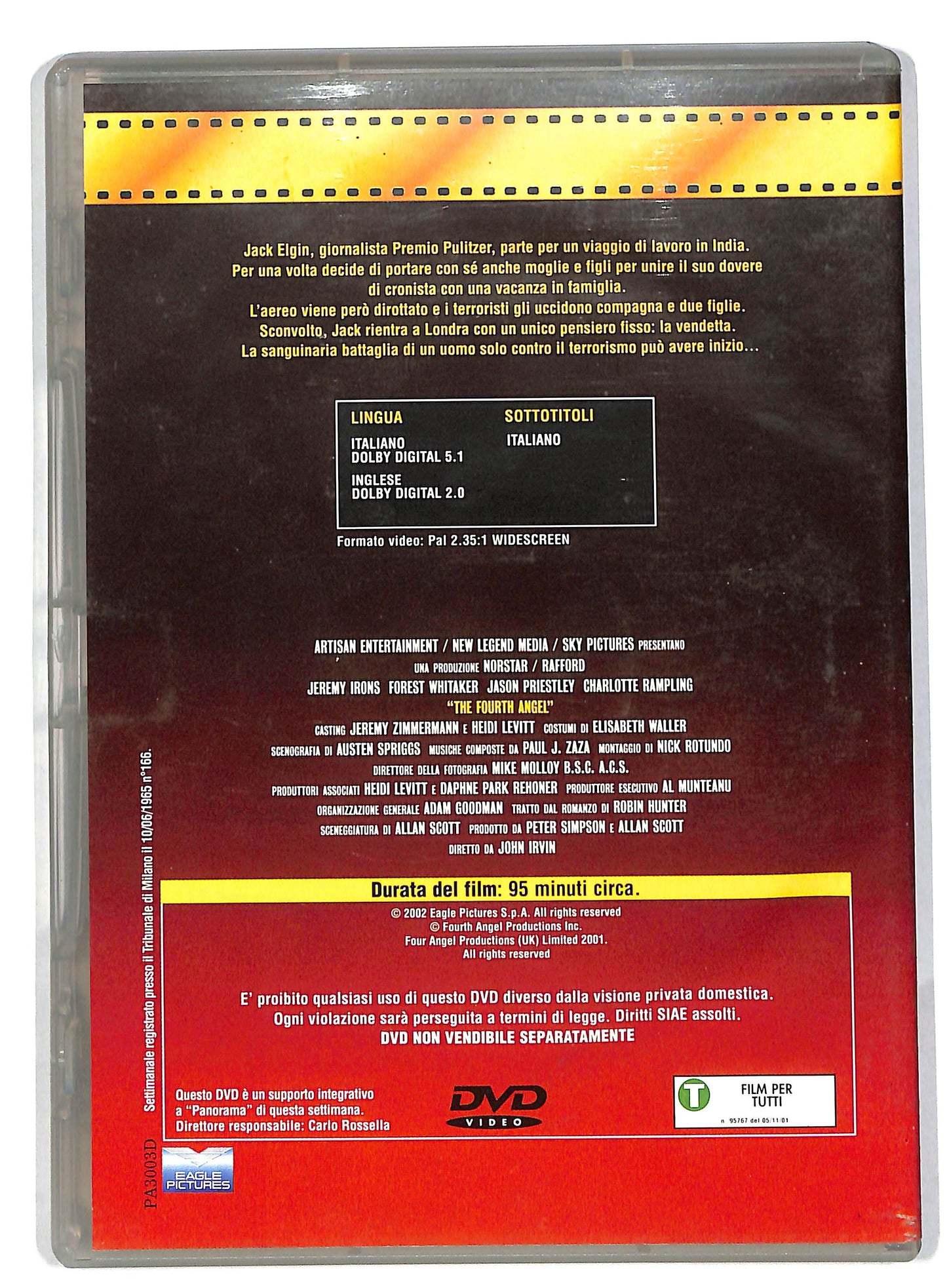 EBOND Il quarto angelo EDITORIALE  DVD DB561104