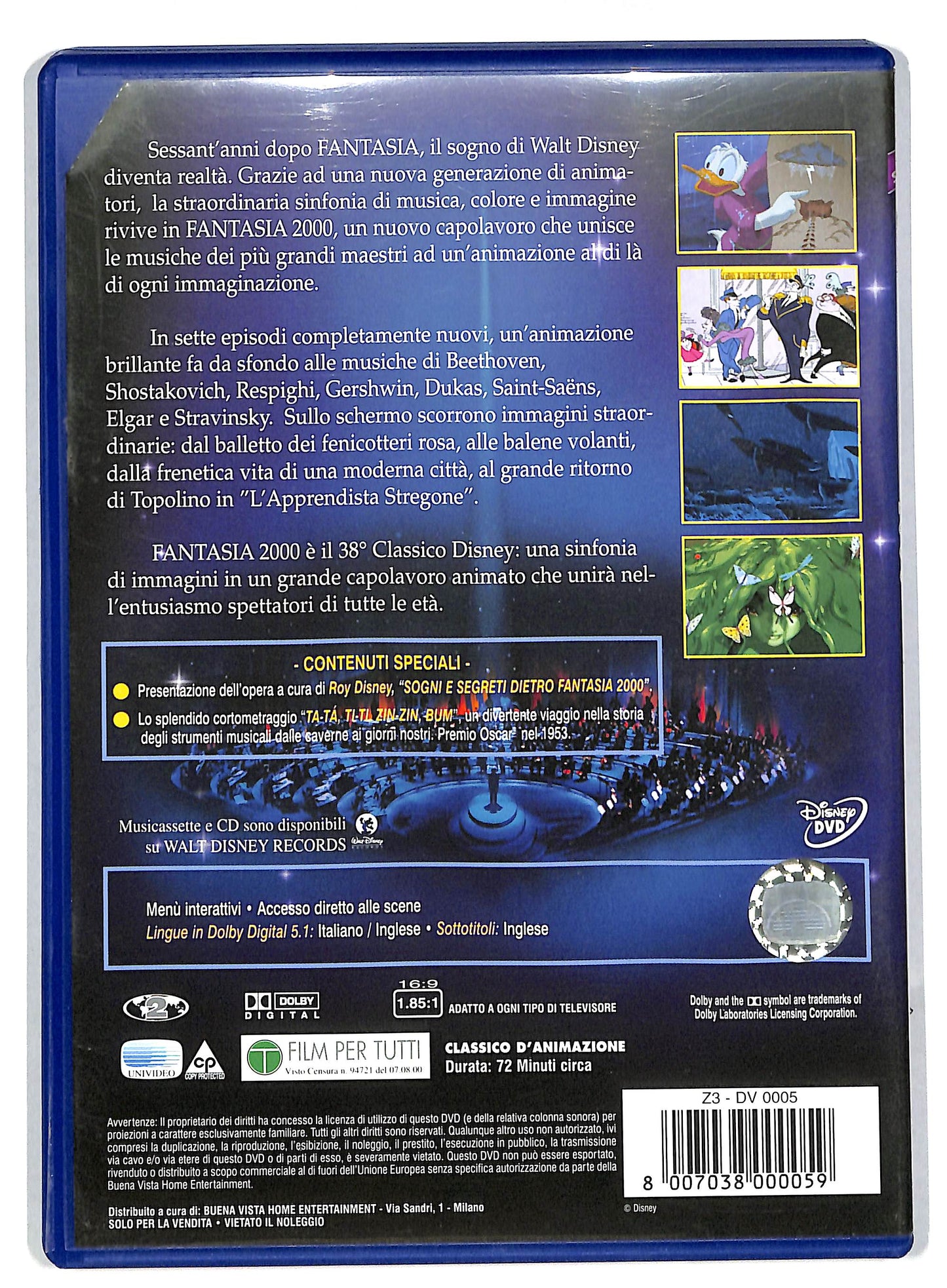 EBOND Fantasia 2000 DVD DB561118