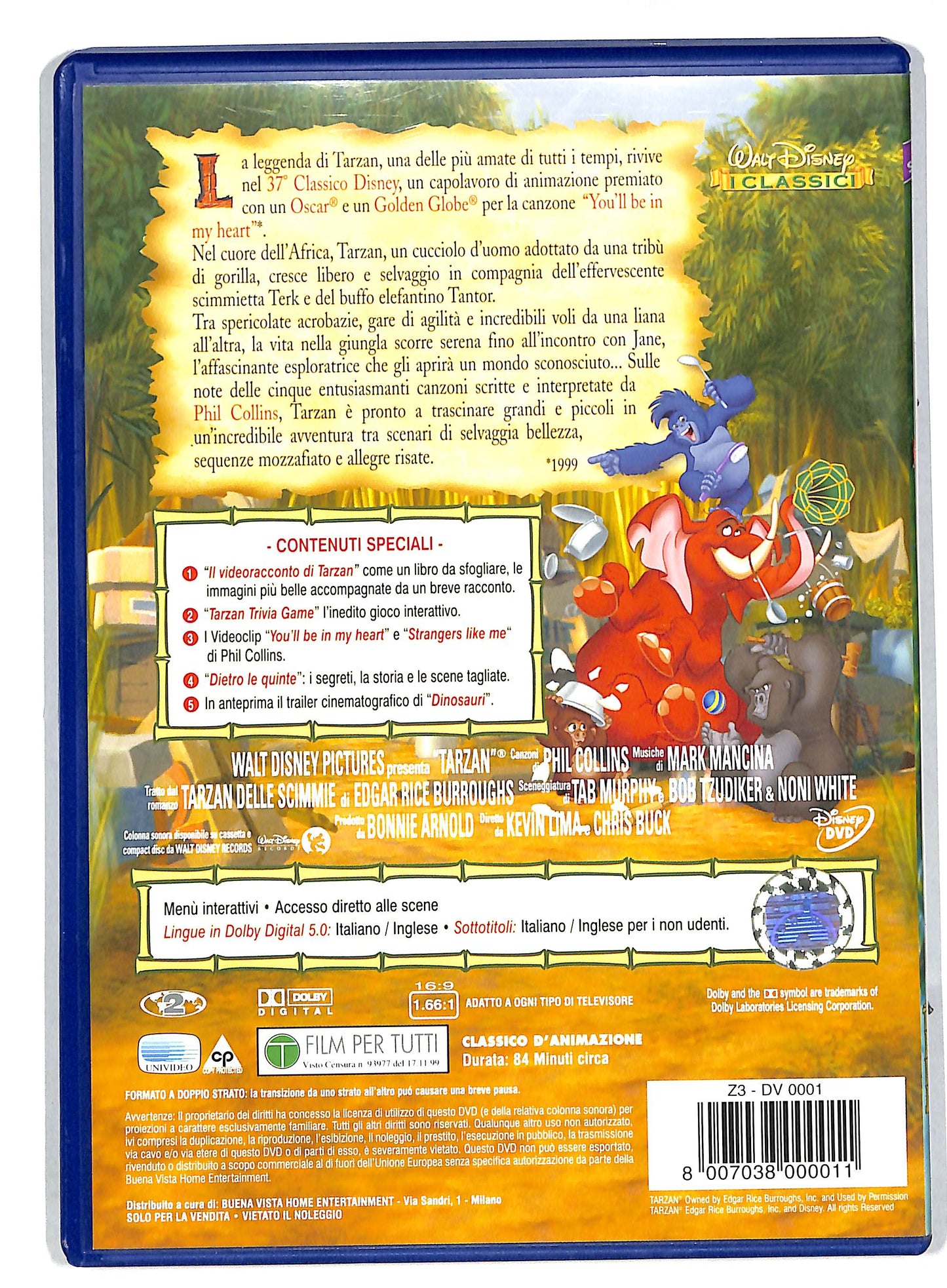 EBOND Tarzan DVD DB561145