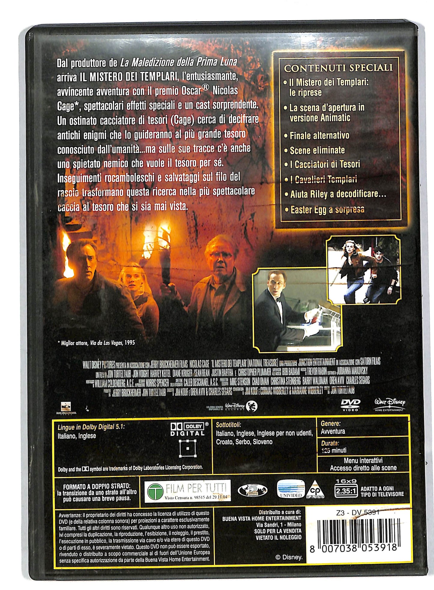 EBOND Il Mistero Dei Templari DVD DB561149