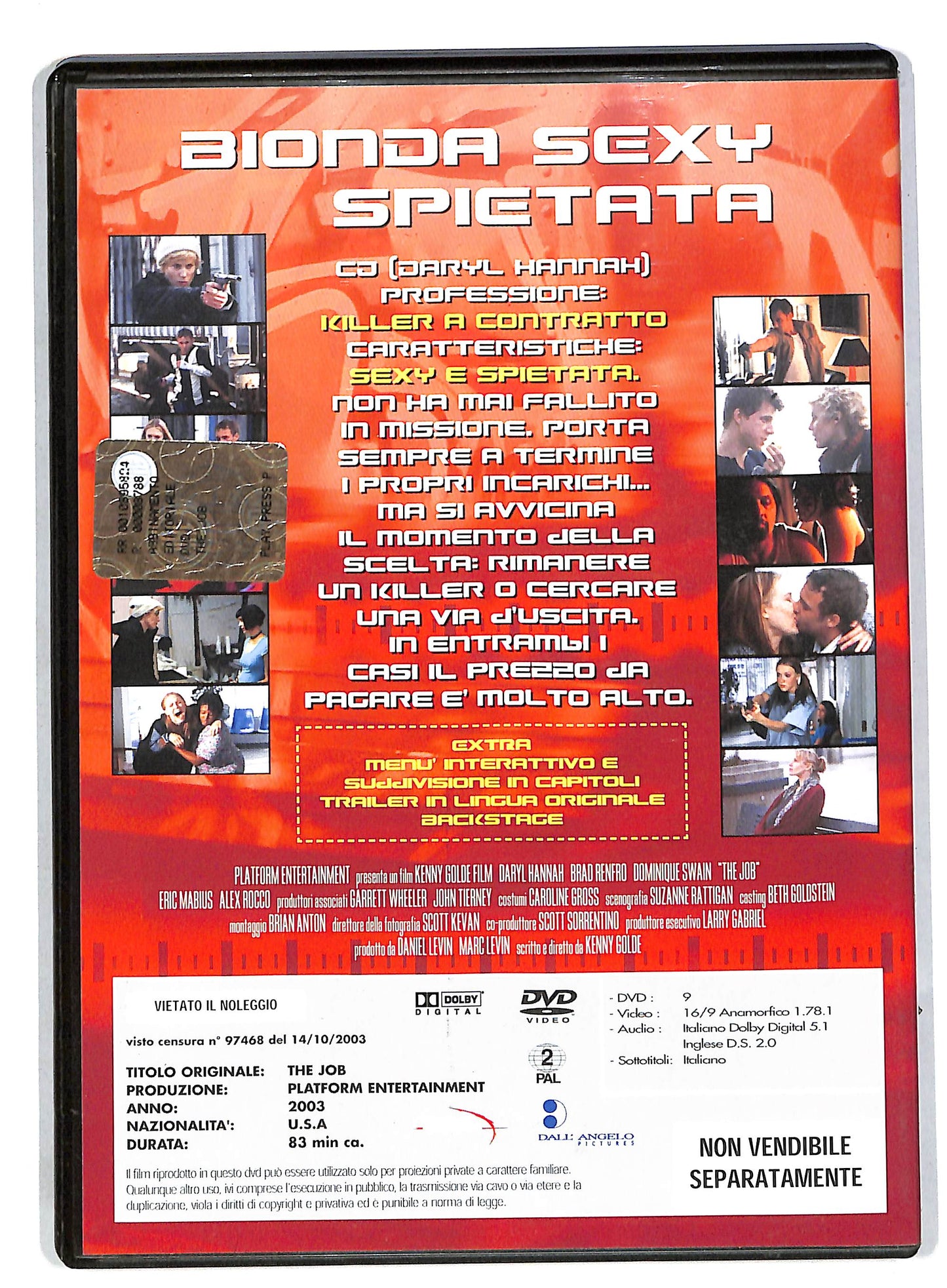 EBOND The Job EDITORIALE DVD DB561422