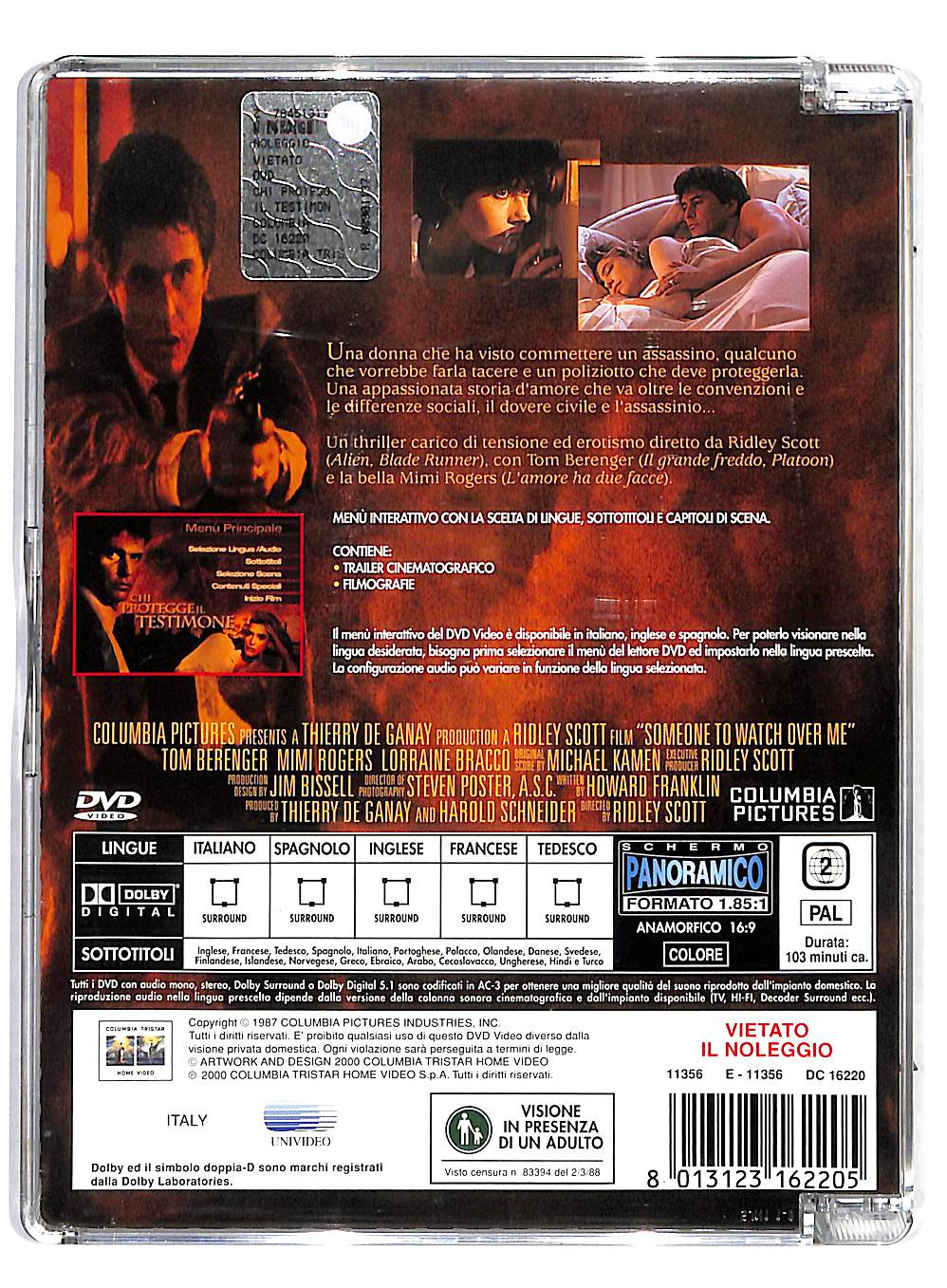 EBOND Chi protegge il testimone SJB DVD DB561813