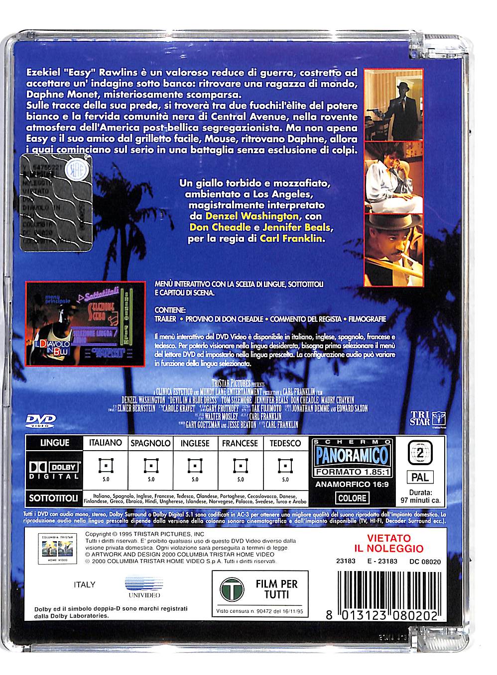 EBOND IL Diavolo in Blu DVD DB561820