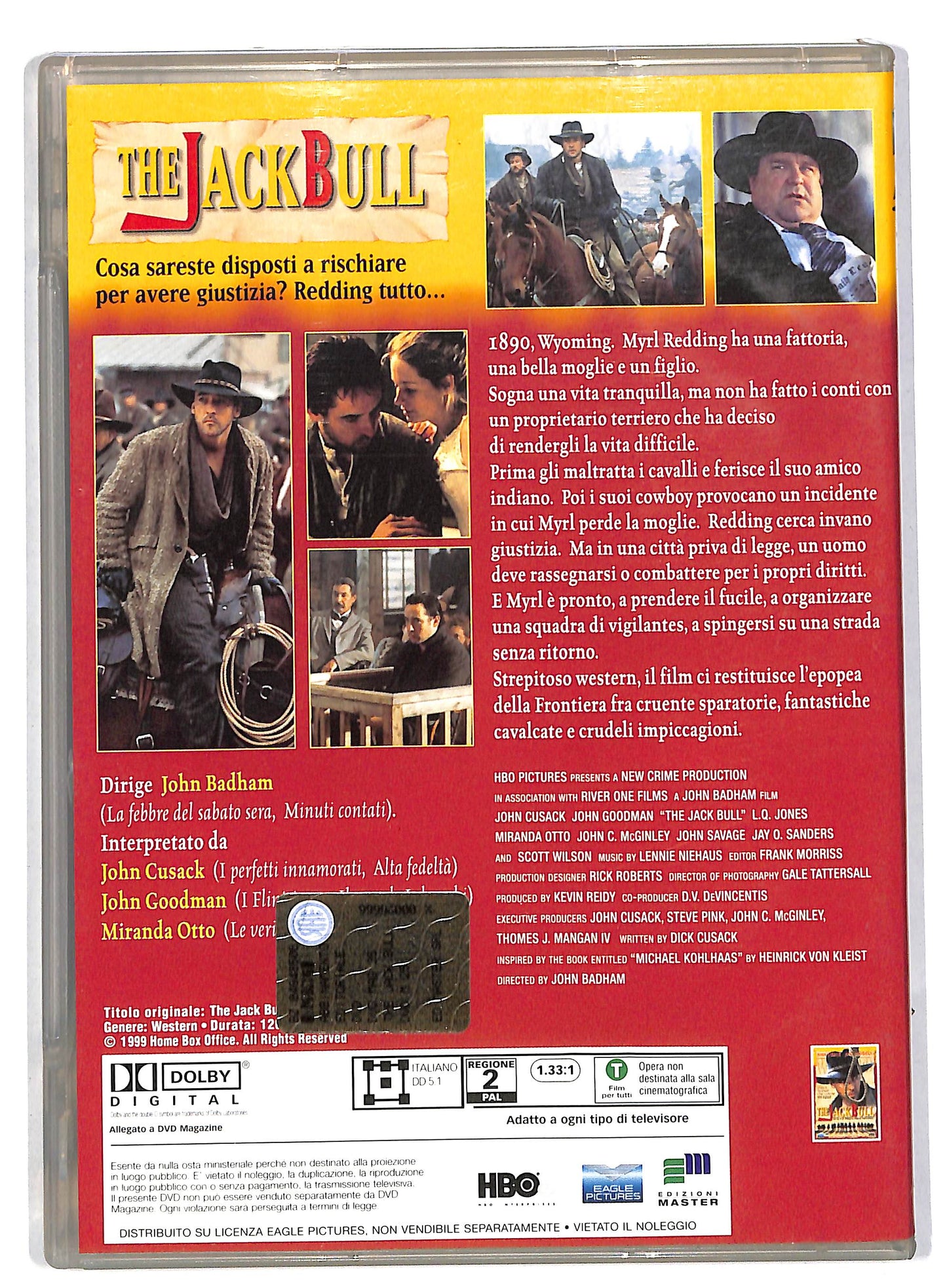 EBOND The Jack Bull EDITORIALE DVD DB562111