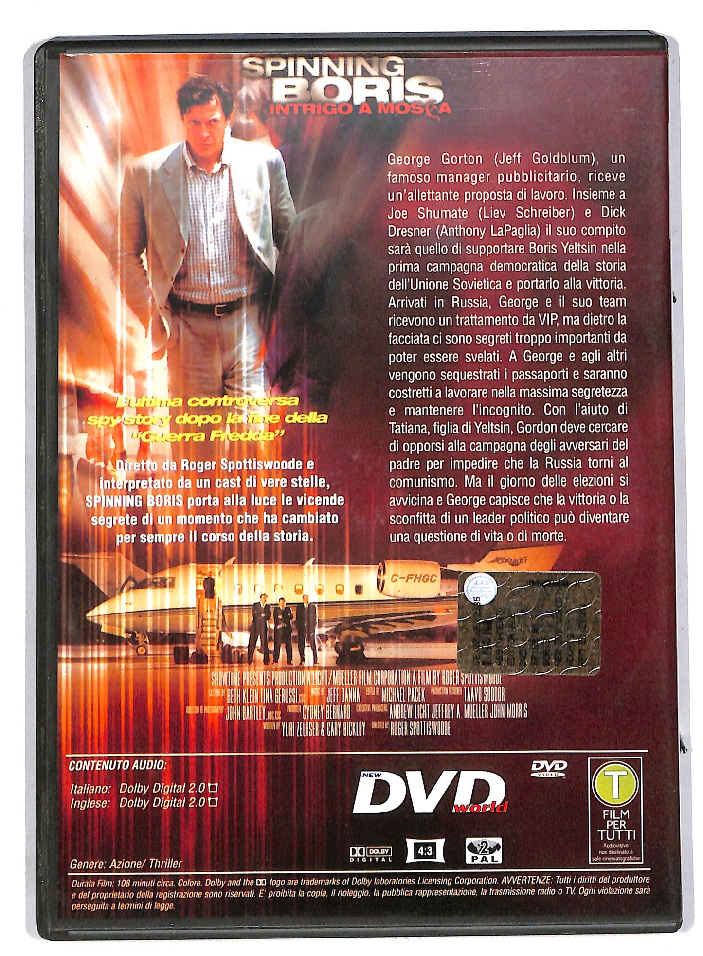 EBOND Spinning Boris - Intrigo a Mosca EDITORIALE DVD DB562156