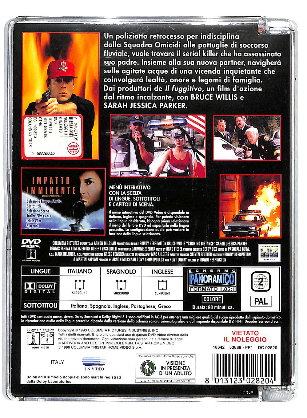 EBOND Impatto Imminente DVD DB562411