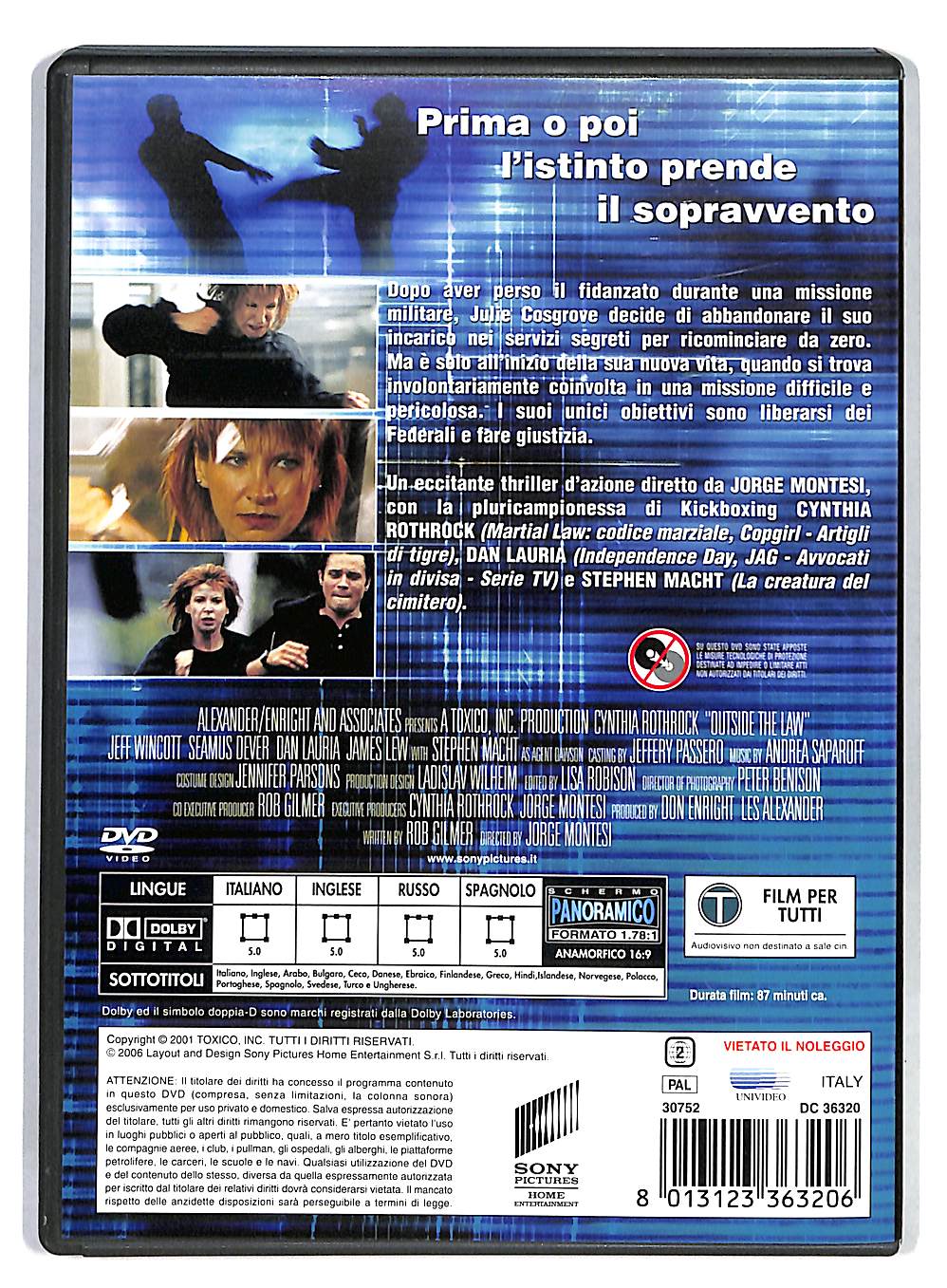 EBOND Oltre la legge DVD DB562436